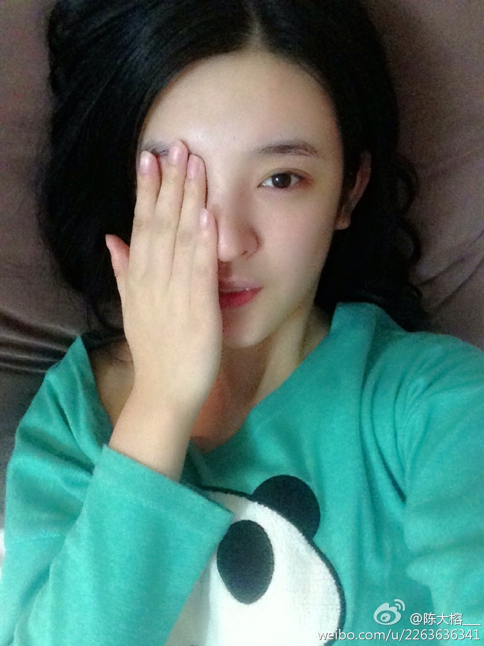 秀人网模特美女神陈大榕生活微博自拍写真