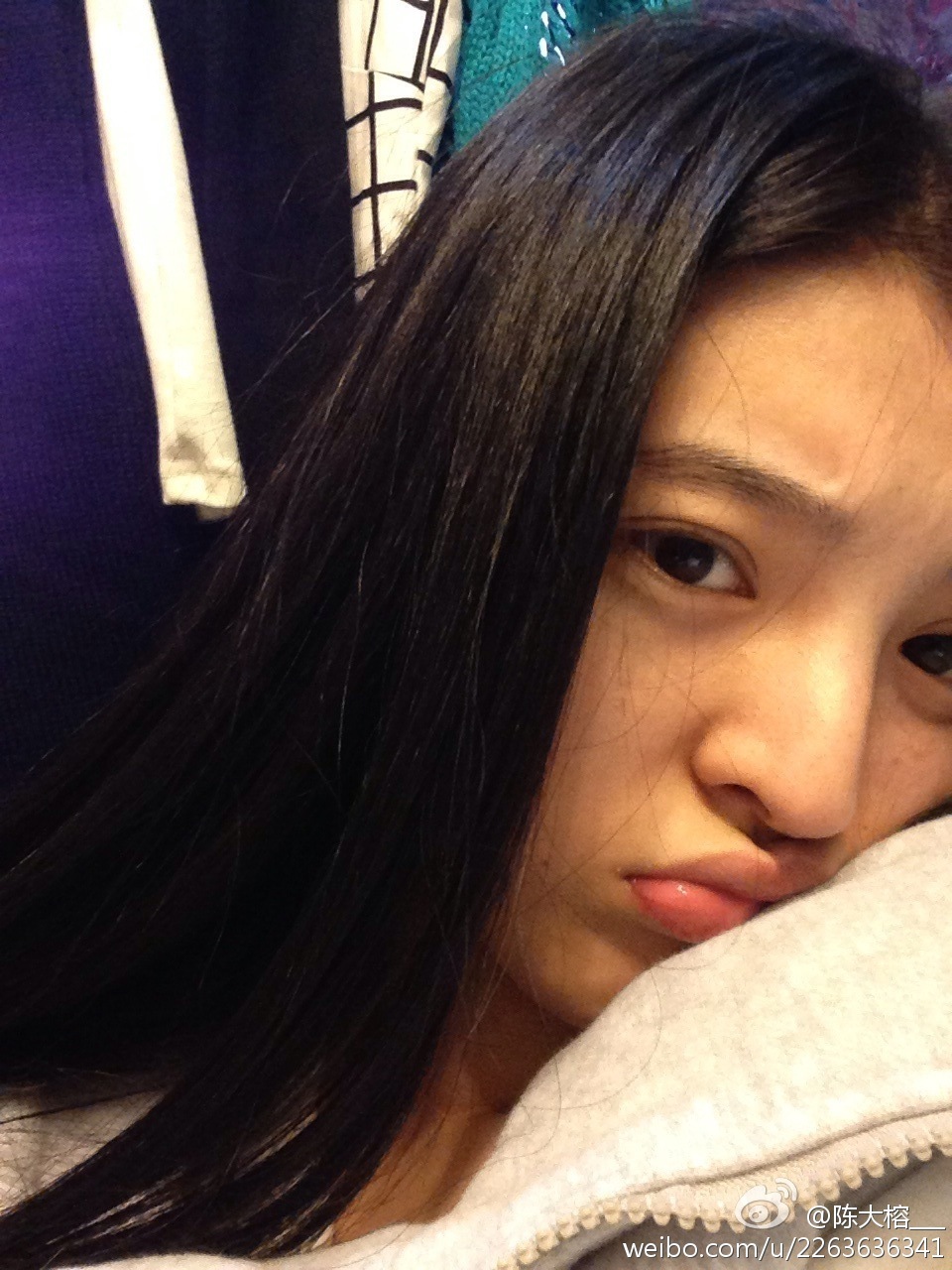 秀人网模特美女神陈大榕生活微博自拍写真