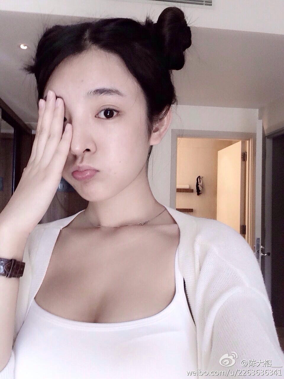 秀人网模特美女神陈大榕生活微博自拍写真