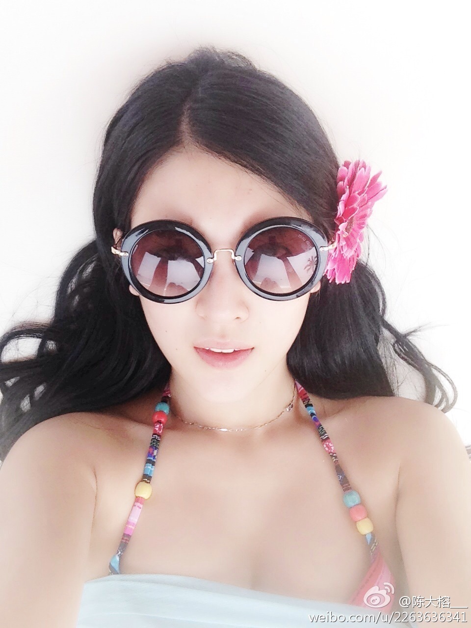 秀人网模特美女神陈大榕生活微博自拍写真