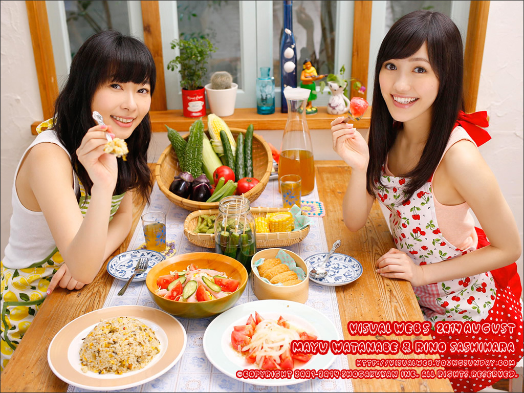 [YS-Web] Vol.614 Mayu Watanabe 渡辺麻友 & Rino Sashihara 指原莉乃 史上最強の2トップ