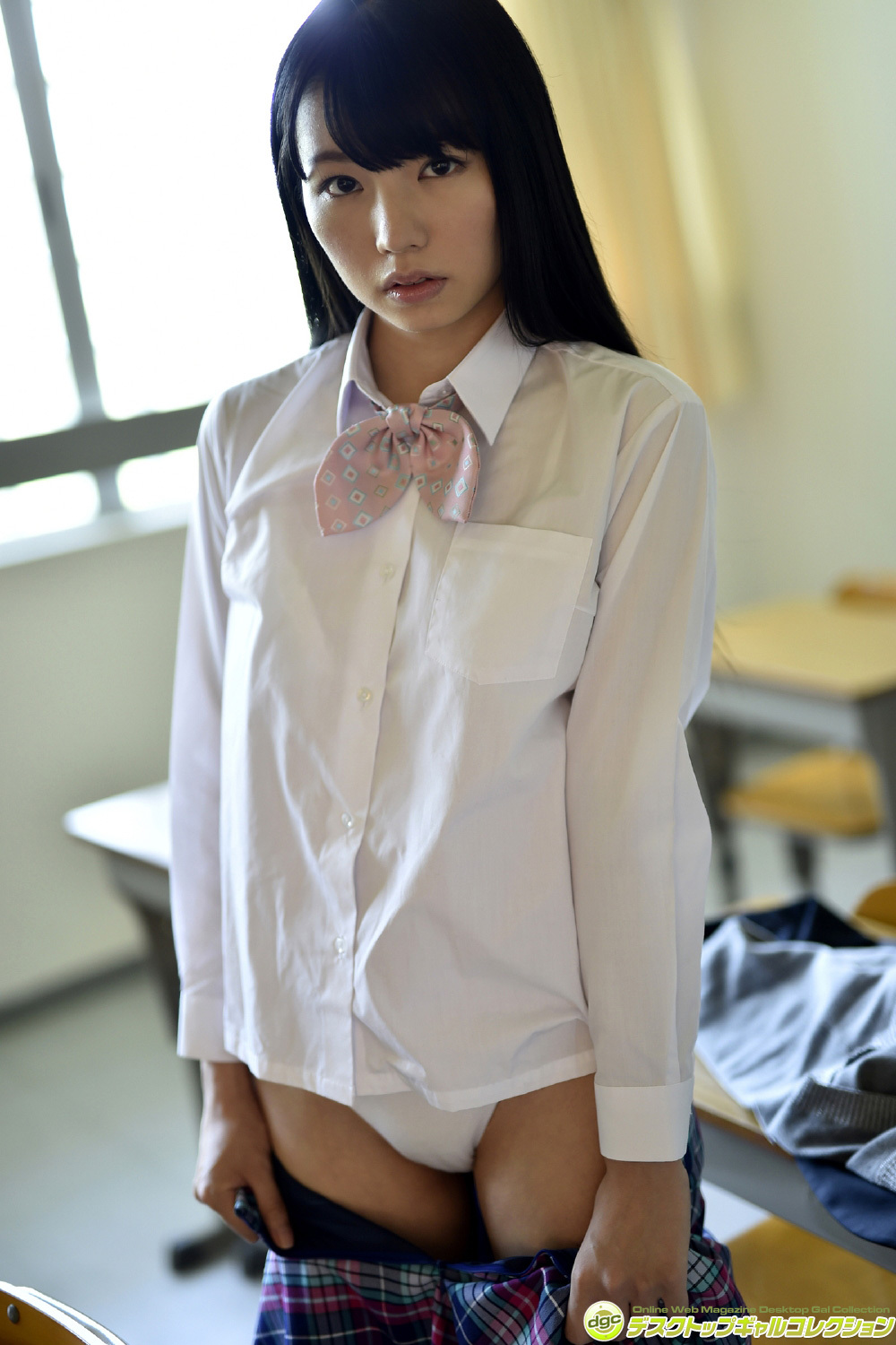 [DGC] 2015.02 No.1215 Yuna Shirakawa 白河優菜