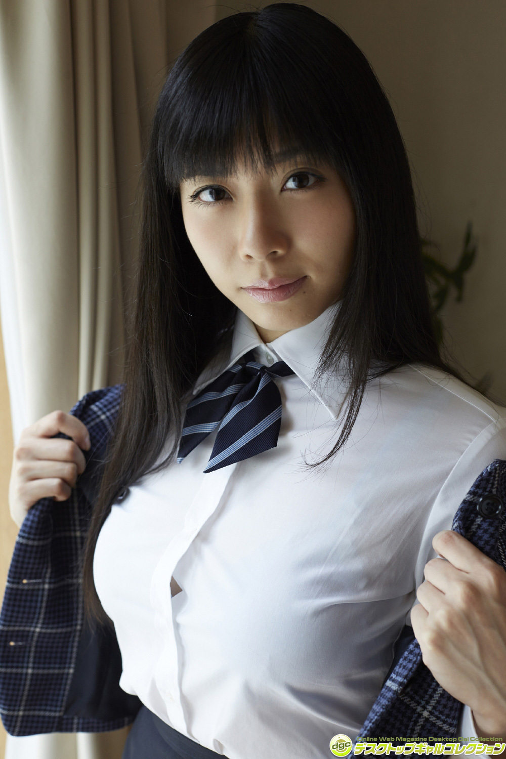 [DGC] 2015.02 No.1217 Mikuru Uchino 内野未来