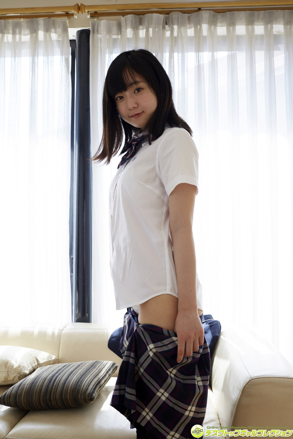 [DGC]2015.10 No.1268 Sumire Nagai 永井すみれ 「エロに前向き前のめり！」童顔グラドル！