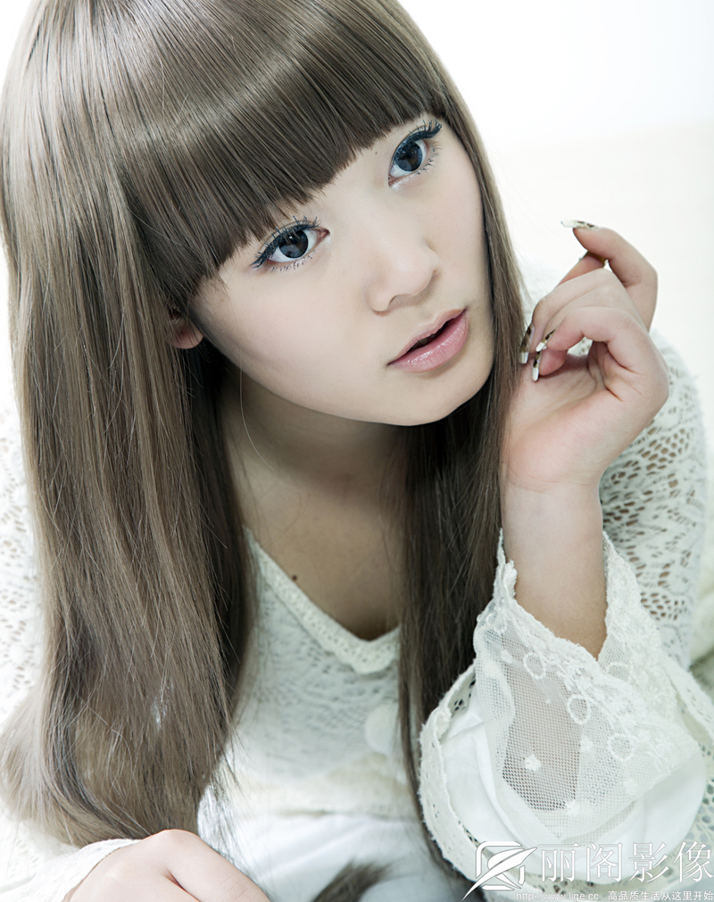 Lige丽阁影像 M-No.001 小白 - No.003