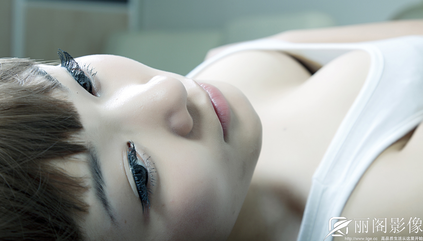 Lige丽阁影像 M-No.001 小白 - No.003