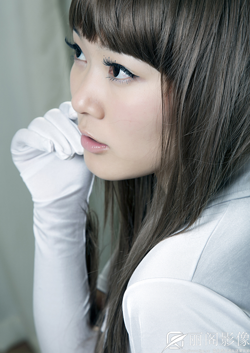 Lige丽阁影像 M-No.001 小白 - No.003