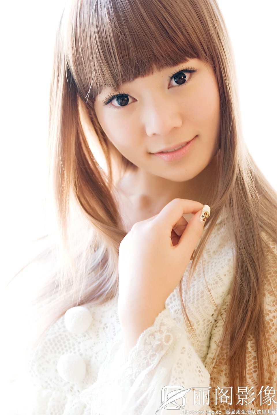 Lige丽阁影像 M-No.001 小白 - No.003