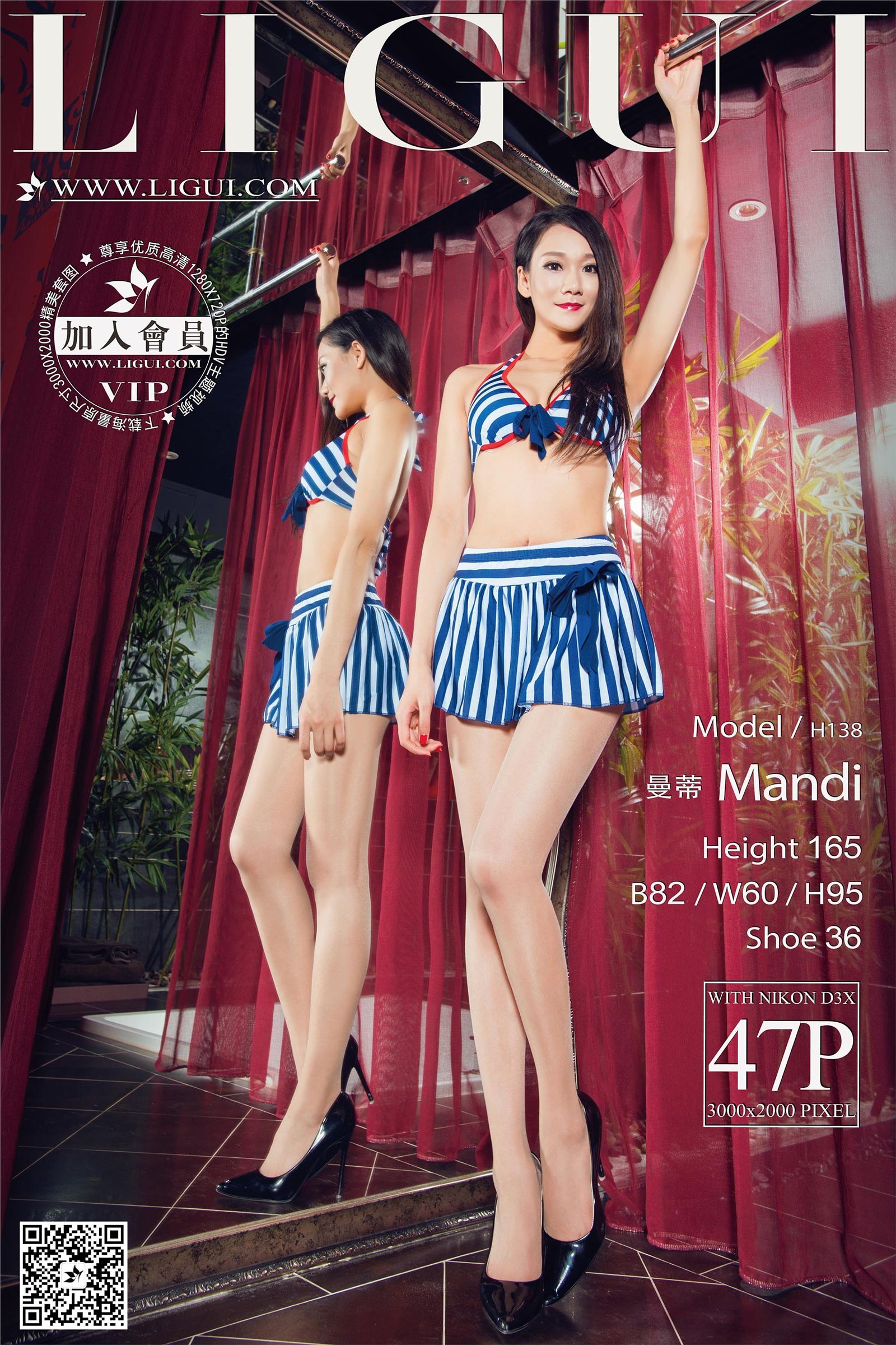 [Ligui丽柜]2015.08.10 时尚写真 Model 曼蒂