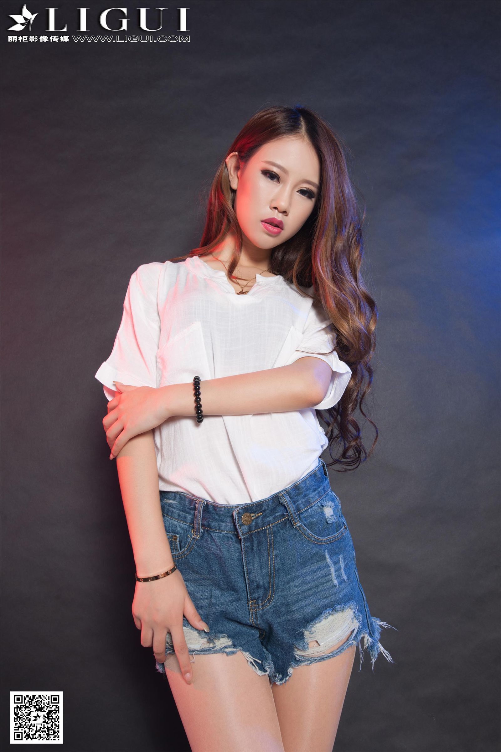 [Ligui丽柜]2015.10.05 网络丽人 Model 语寒