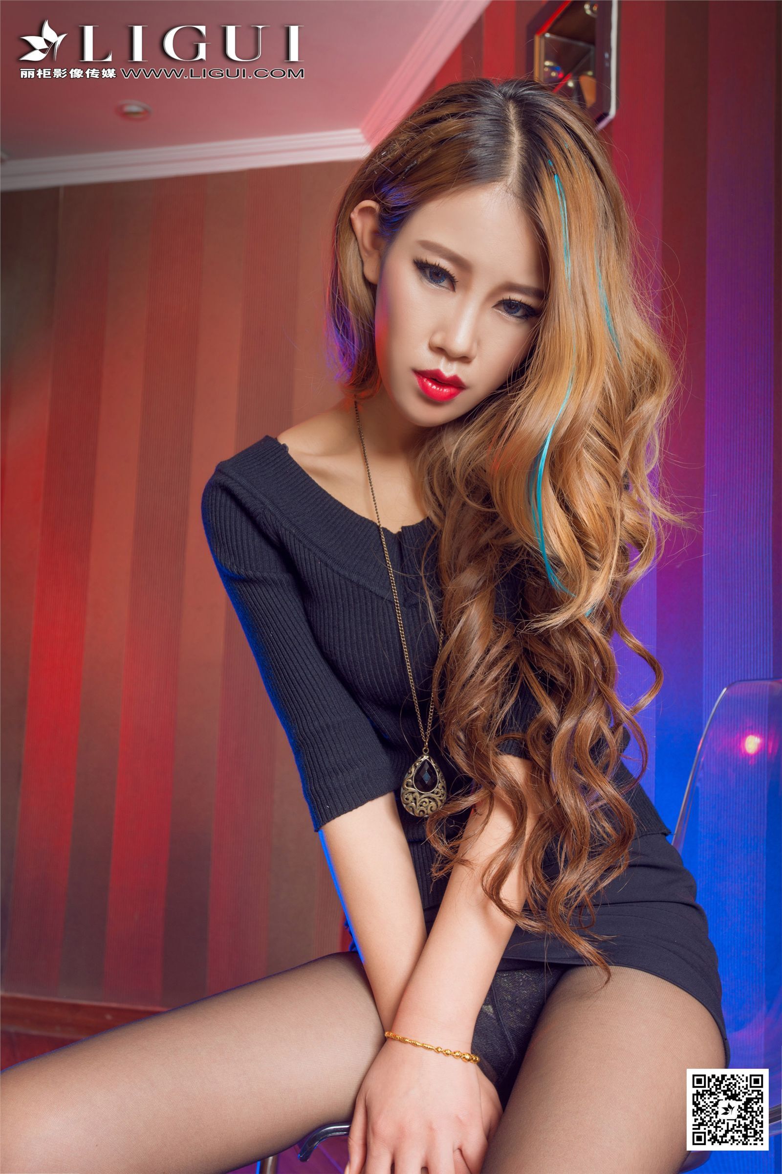 [Ligui丽柜]2016.01.08 网络丽人 Model 语寒