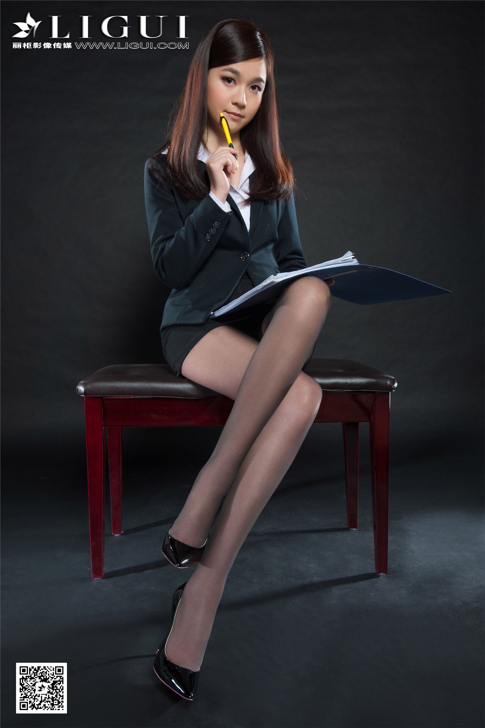 [Ligui丽柜]2016.01.16 网络丽人 Model 安安