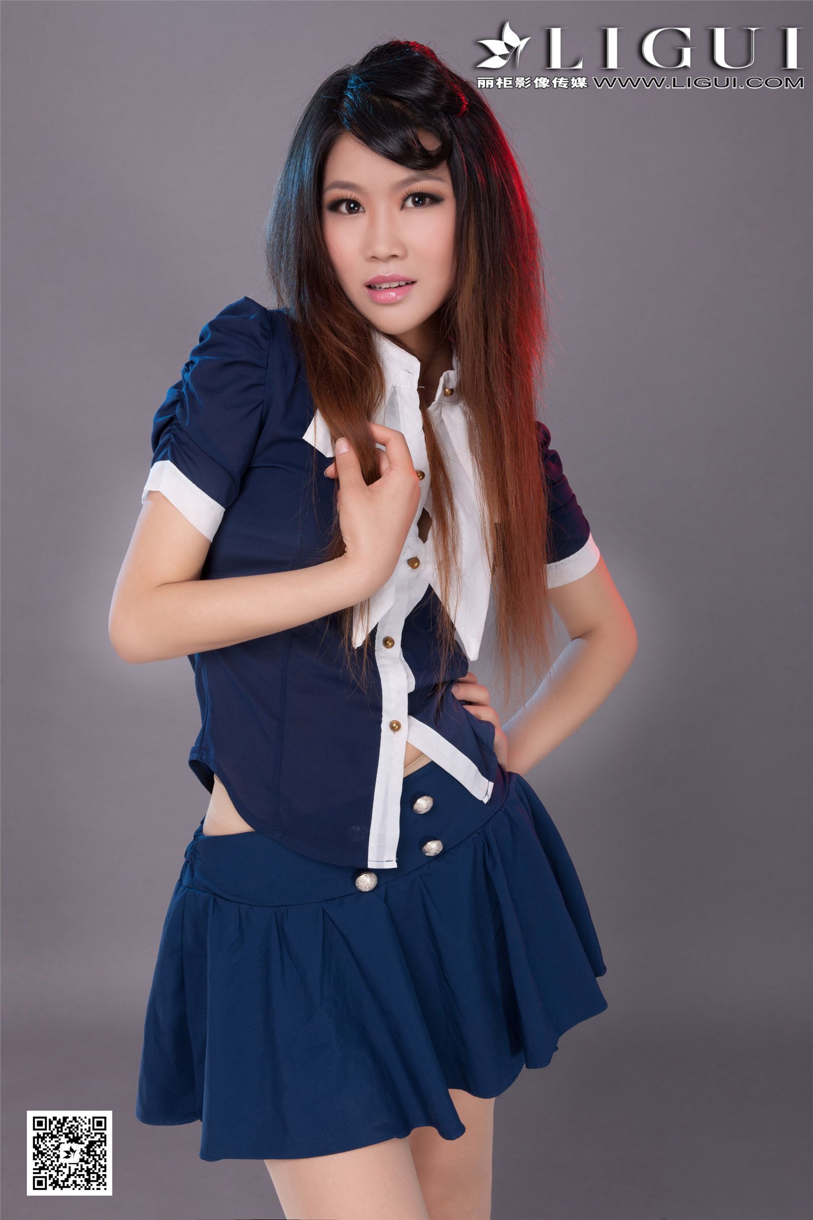 [Ligui丽柜]2016.03.22 网络丽人 Model 怡萱