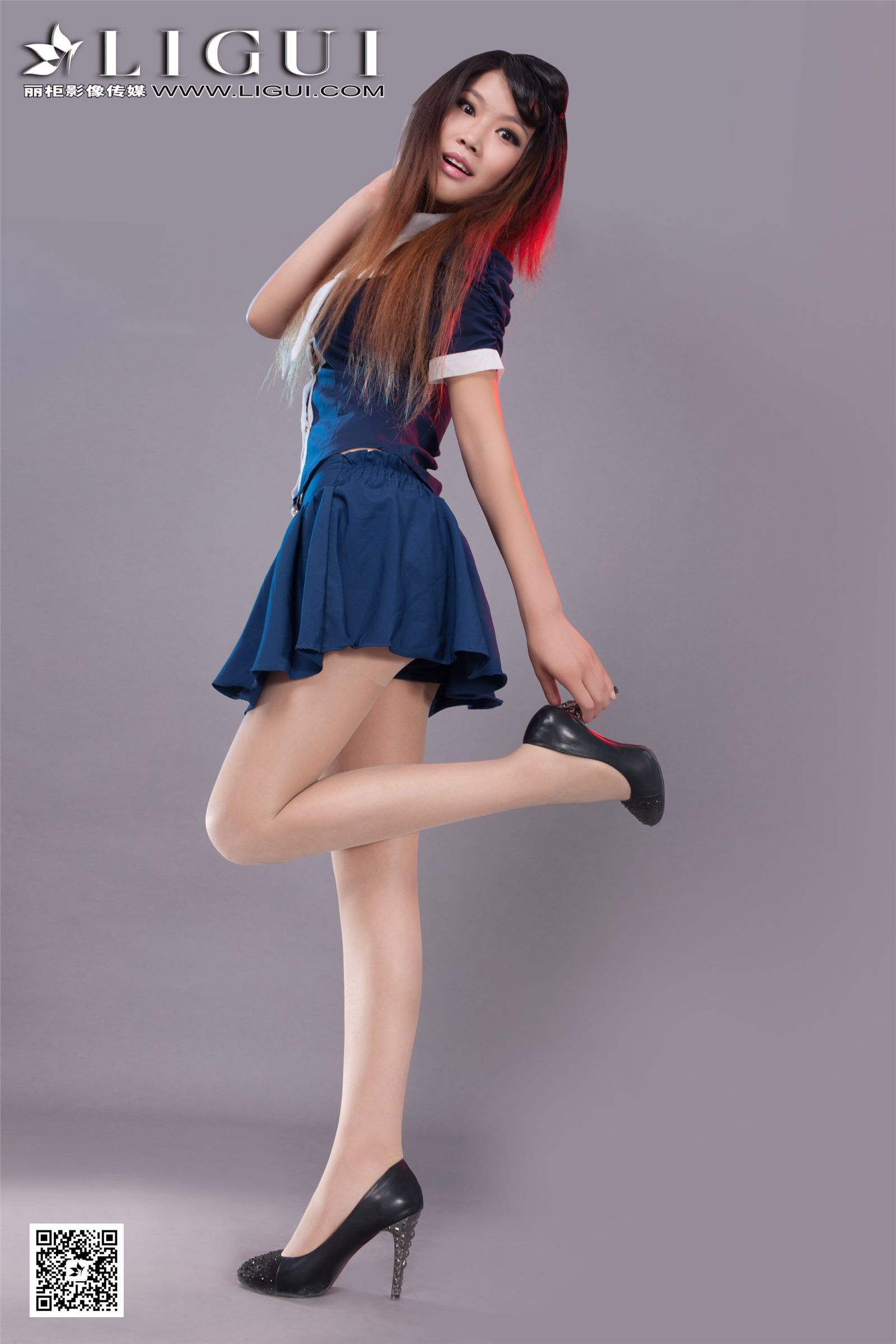 [Ligui丽柜]2016.03.22 网络丽人 Model 怡萱