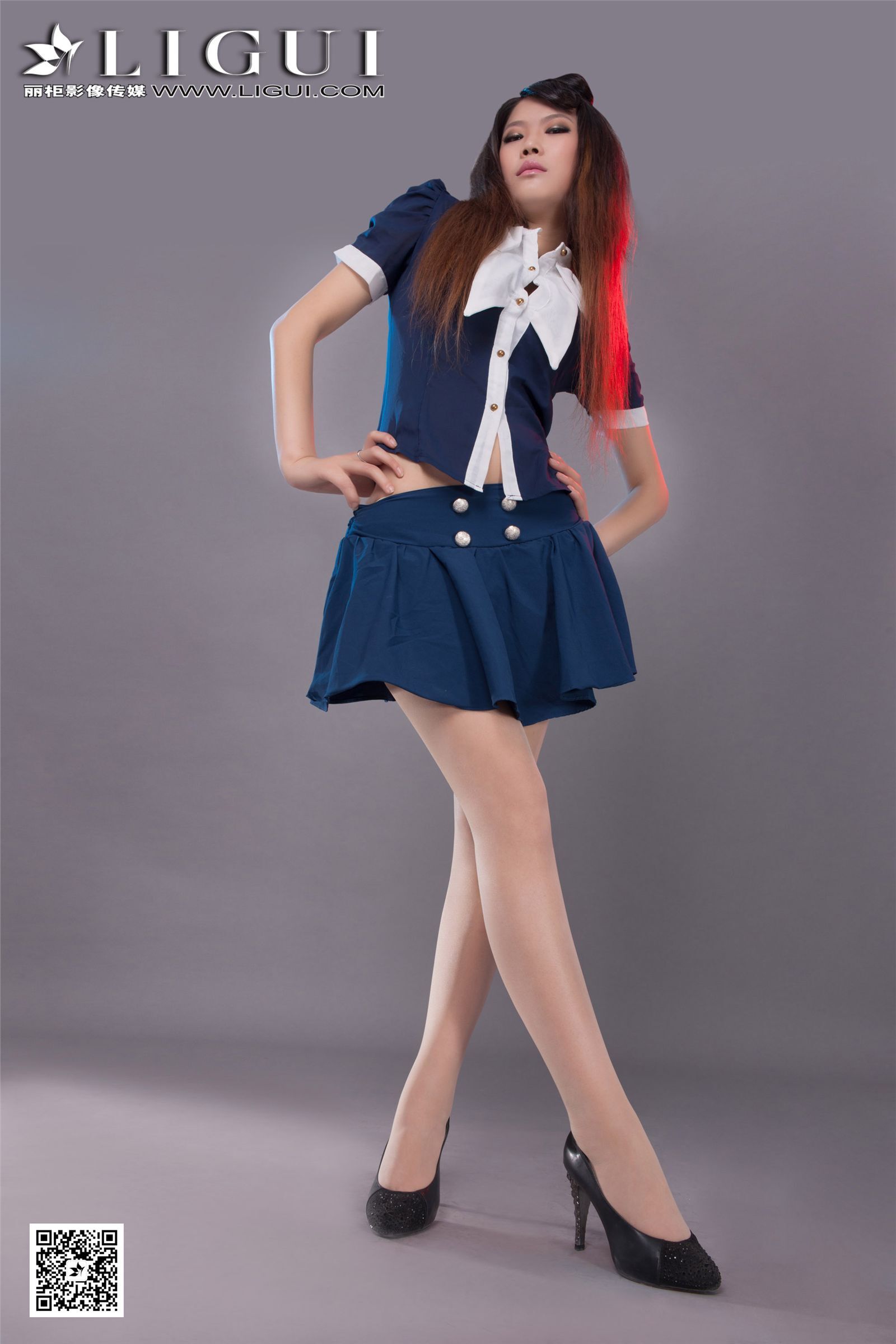 [Ligui丽柜]2016.03.22 网络丽人 Model 怡萱