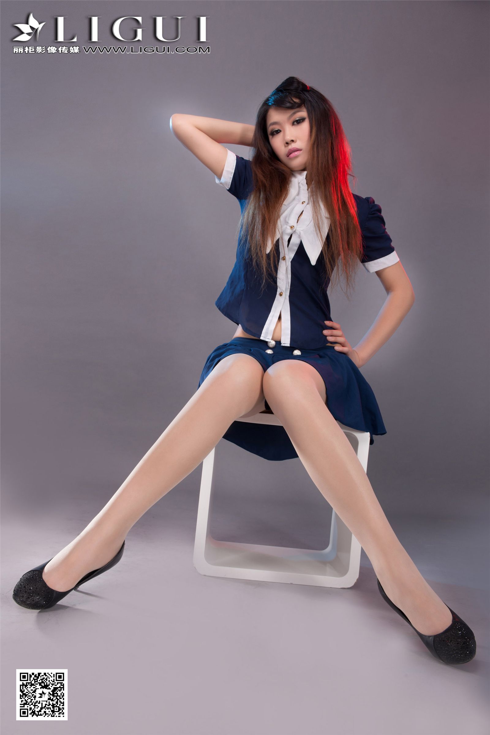 [Ligui丽柜]2016.03.22 网络丽人 Model 怡萱