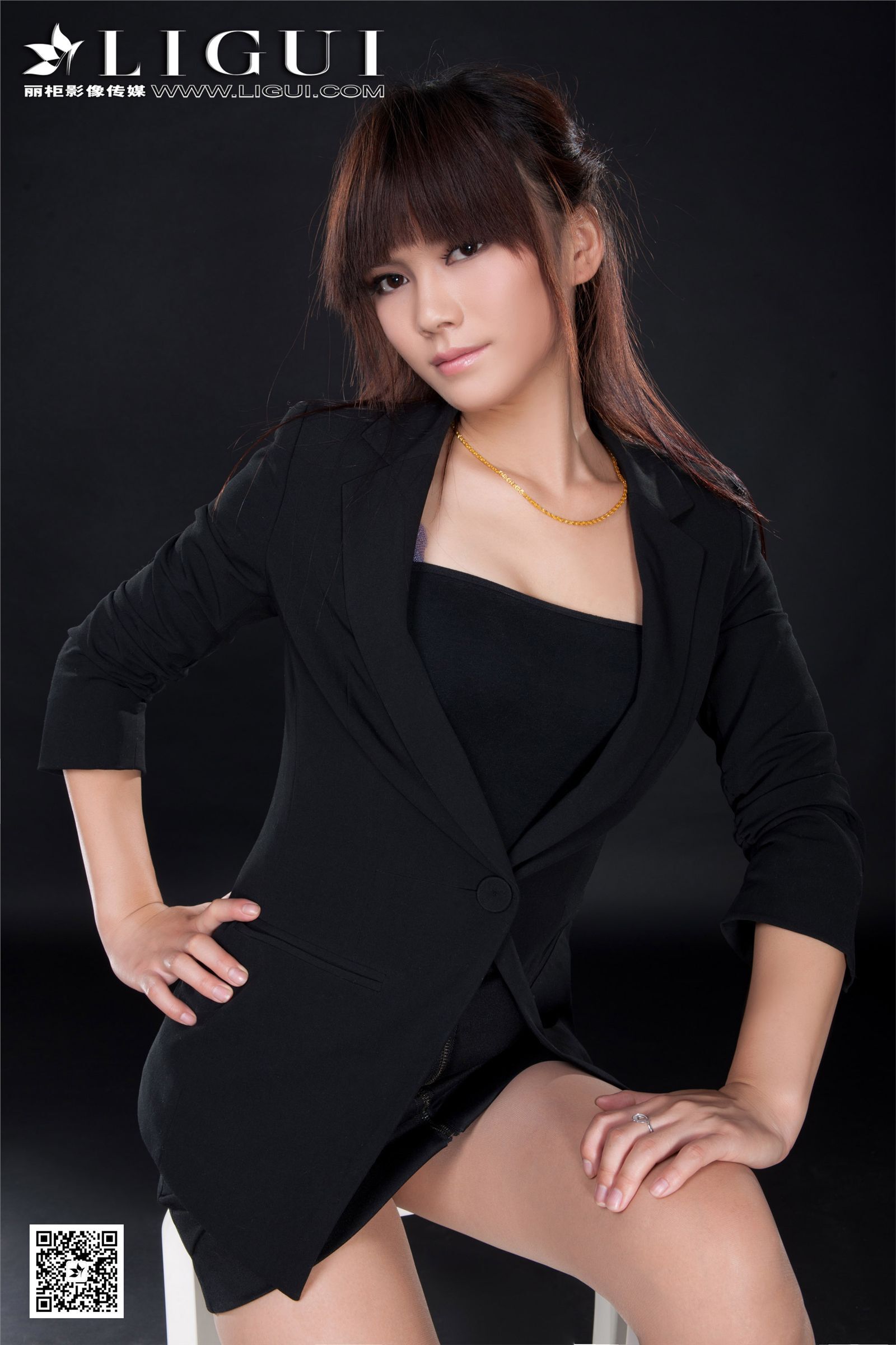 [Ligui丽柜] 2016.05.26 网络丽人 Model 晴晴