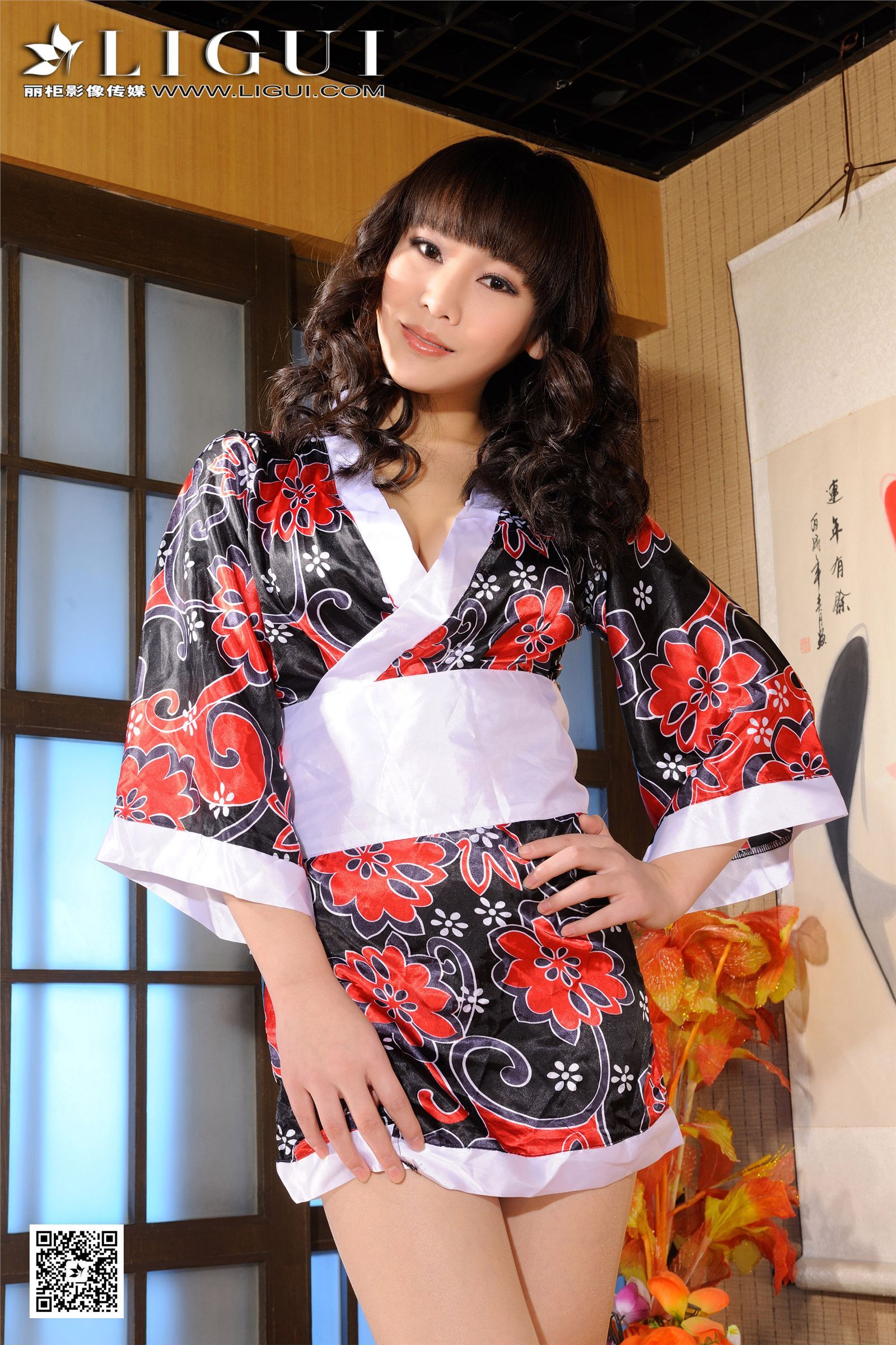 [Ligui丽柜]2017.02.05 网络丽人 Model 文静