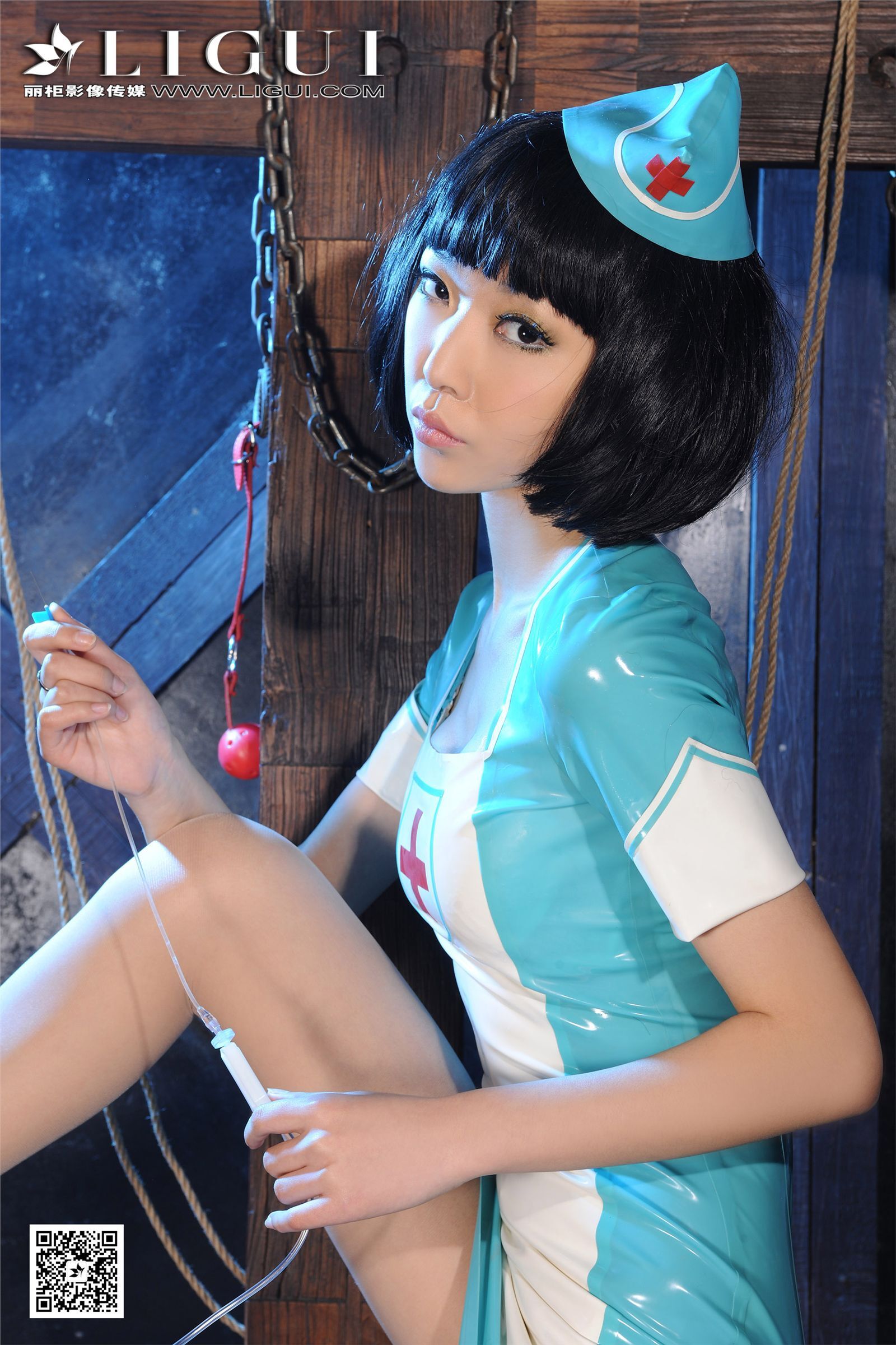 [Ligui丽柜]2017.04.10 Model 文欣