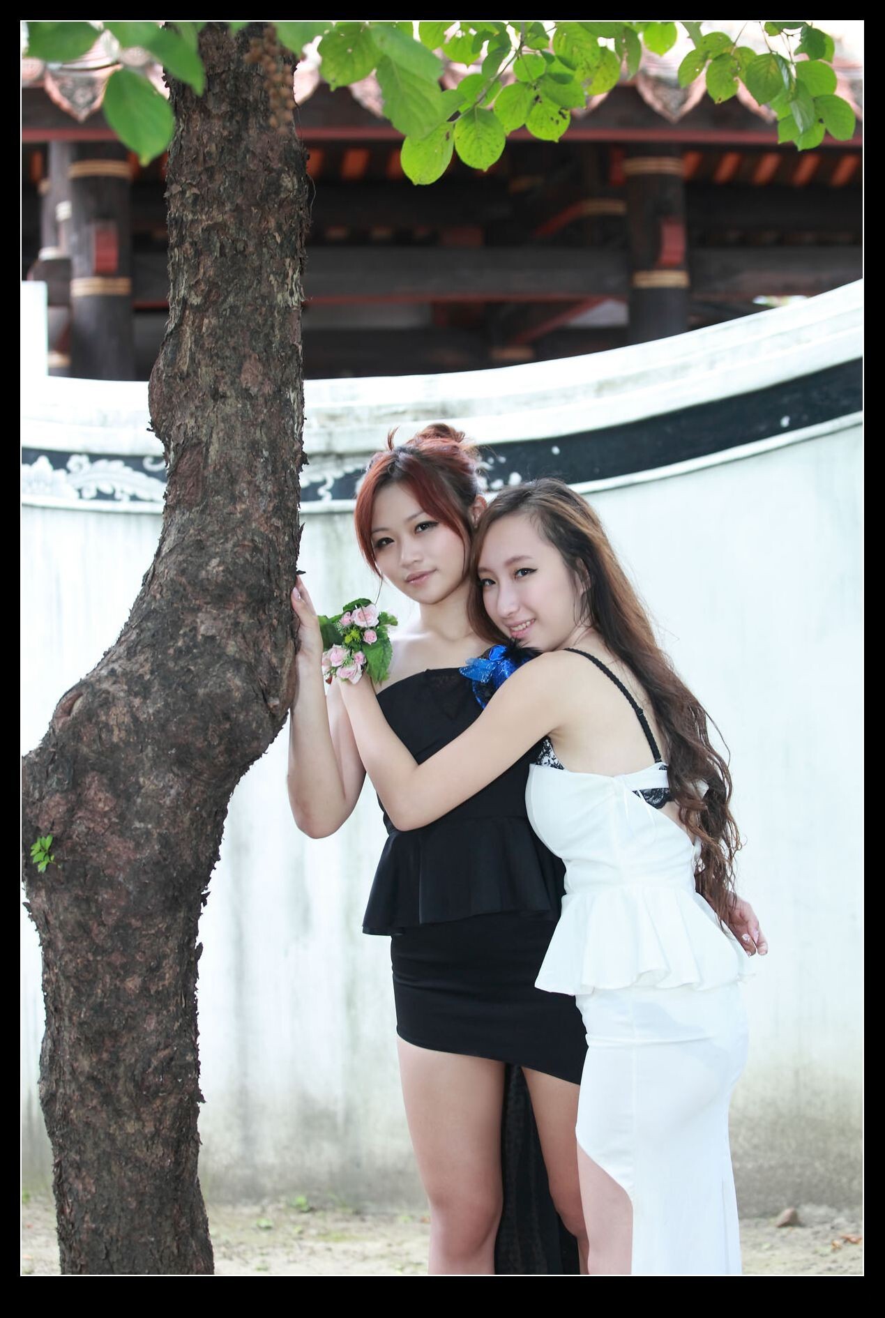 妞妞and泡芙外拍写真