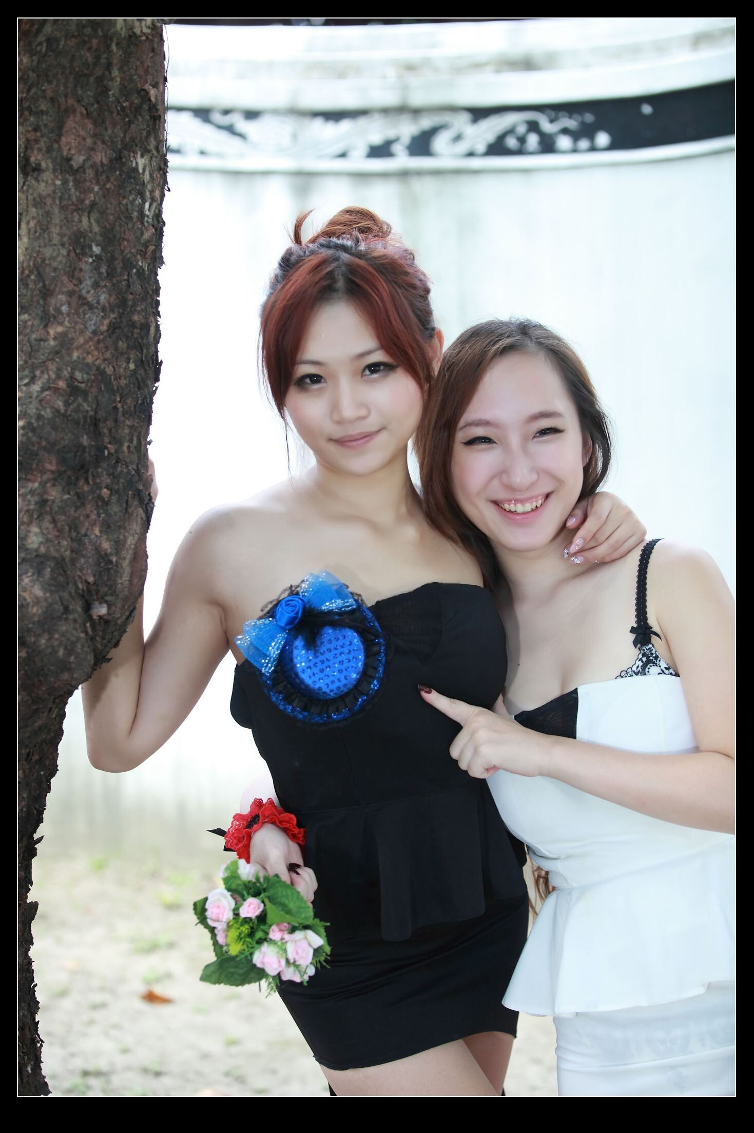 妞妞and泡芙外拍写真