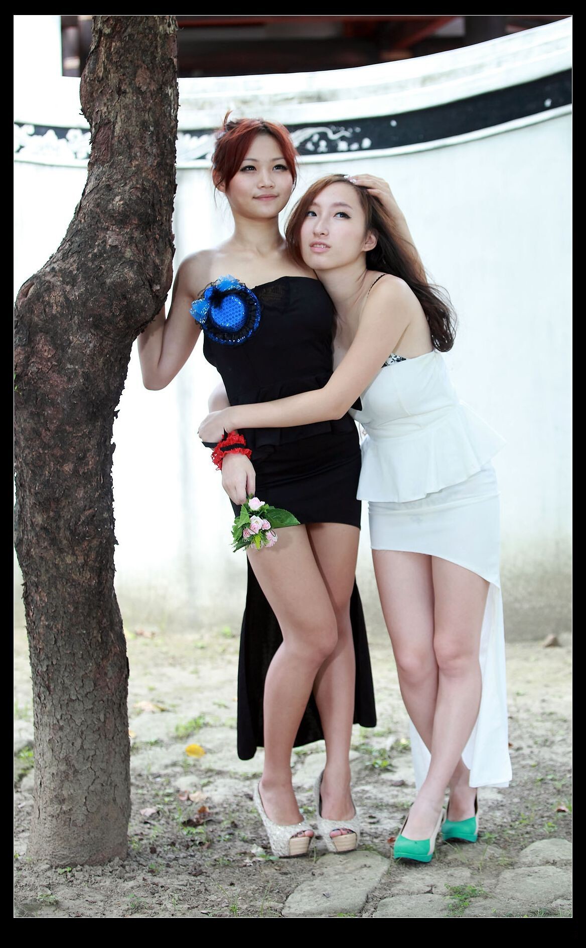 妞妞and泡芙外拍写真