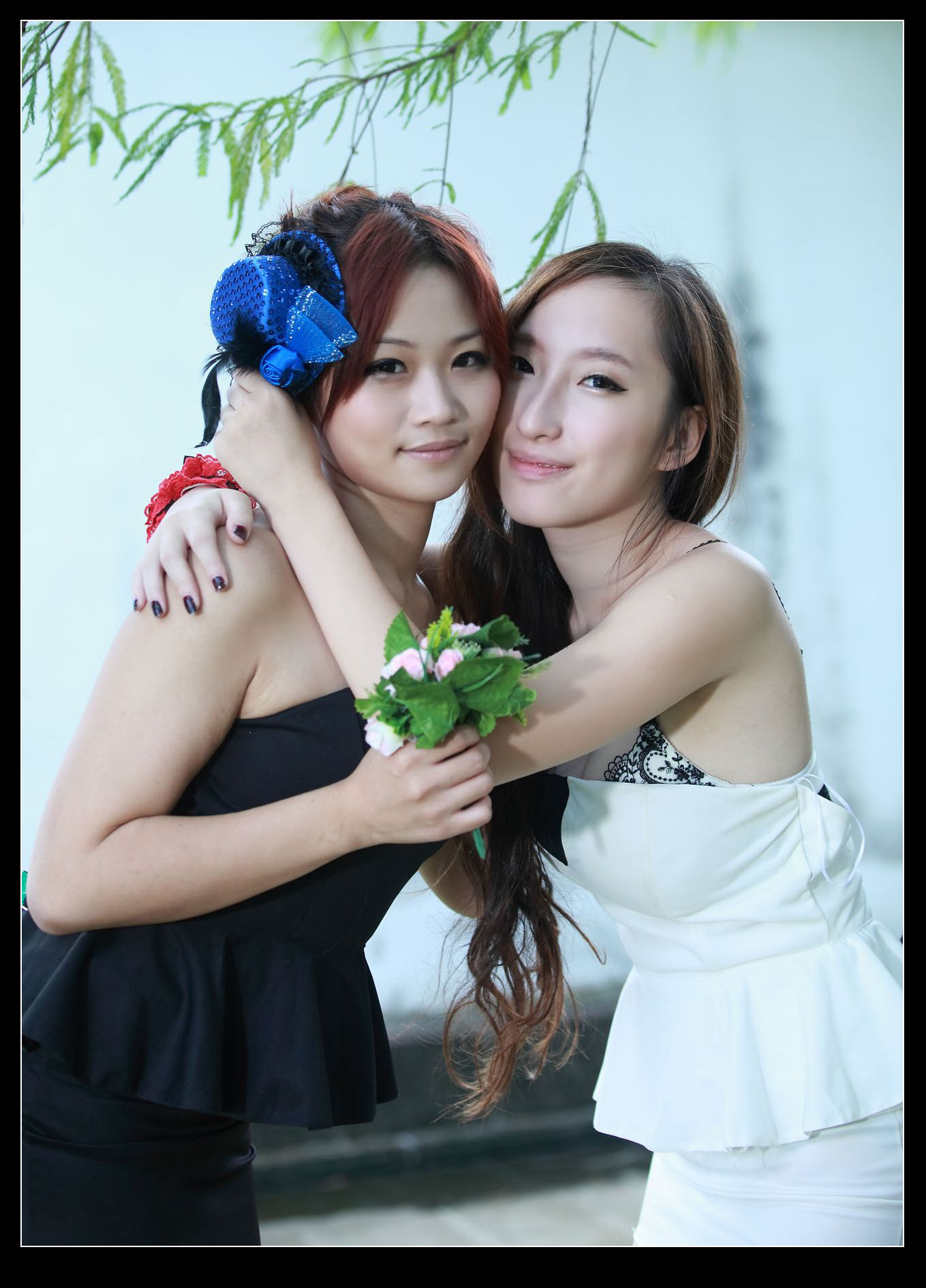 妞妞and泡芙外拍写真