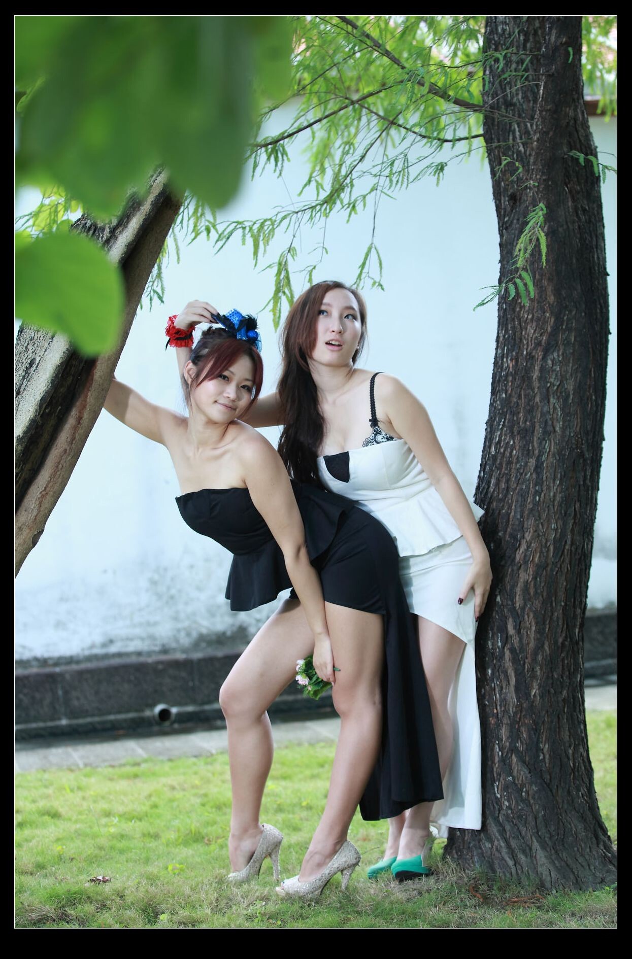 妞妞and泡芙外拍写真