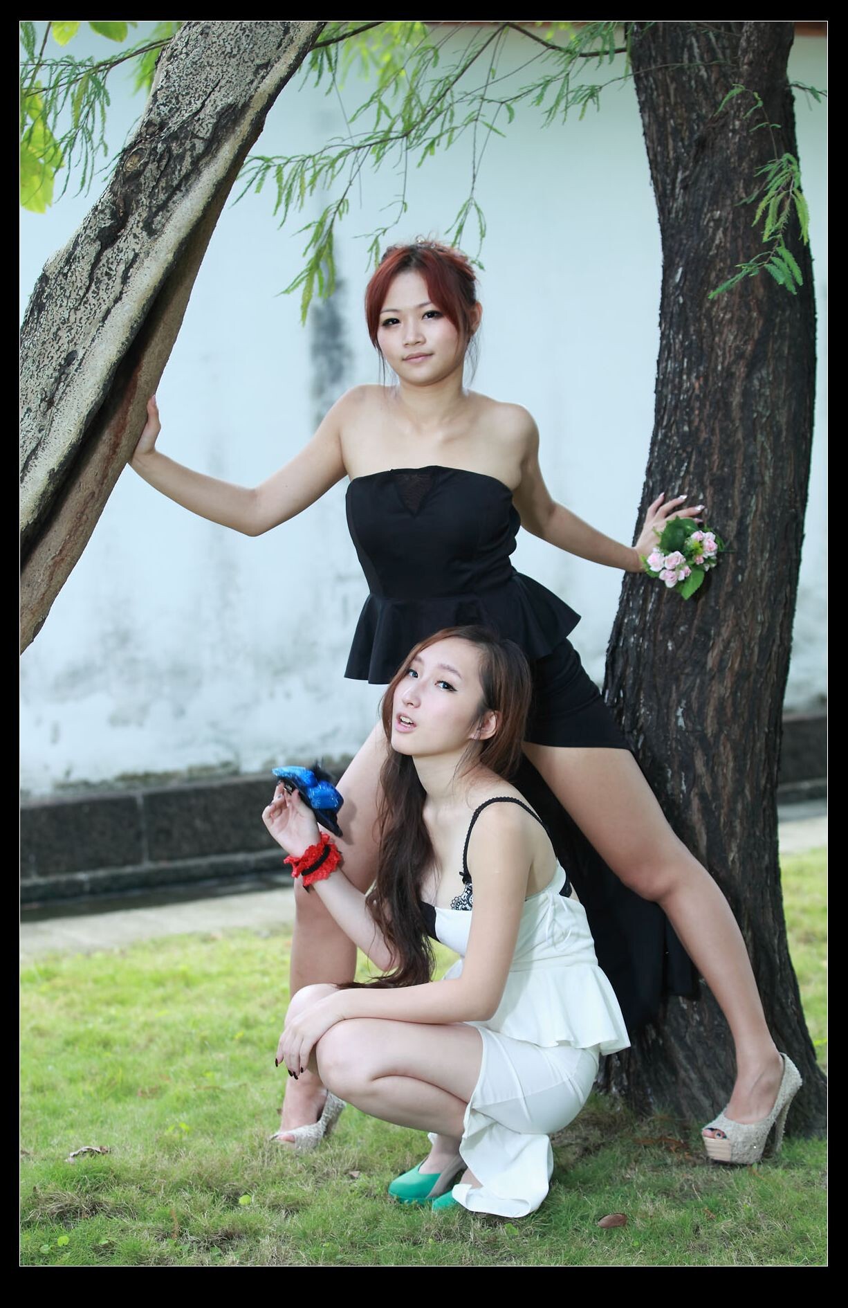 妞妞and泡芙外拍写真