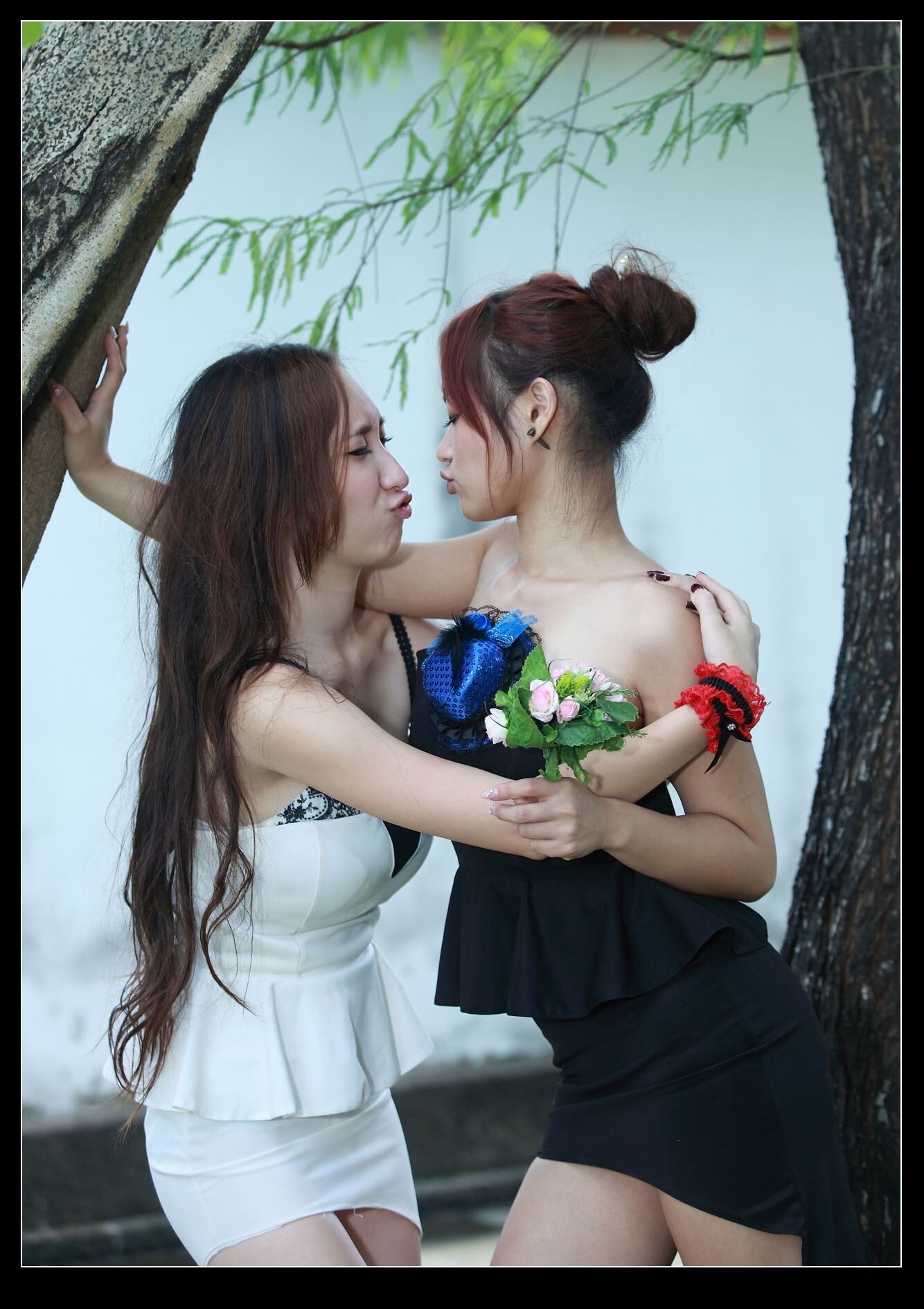 妞妞and泡芙外拍写真