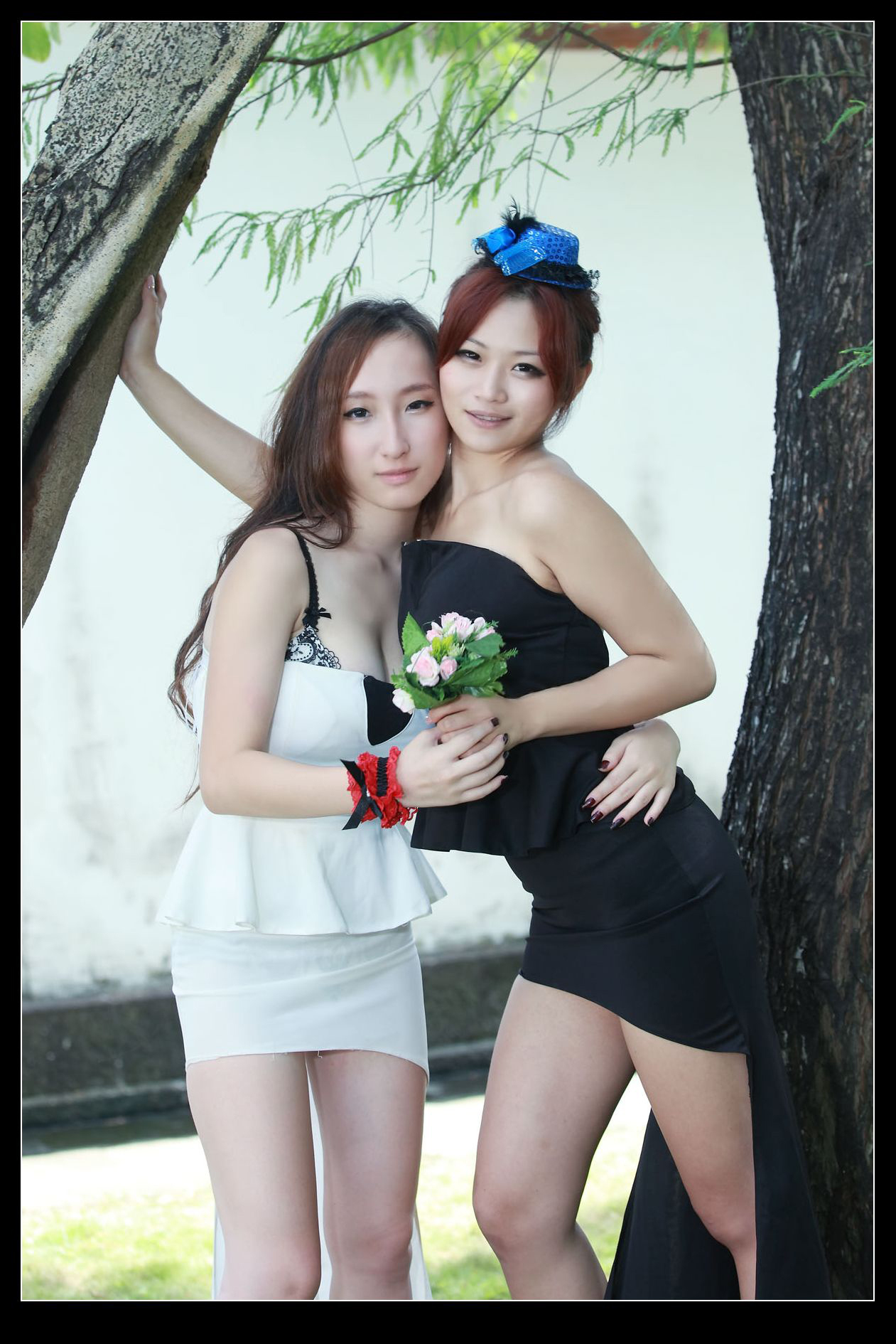 妞妞and泡芙外拍写真