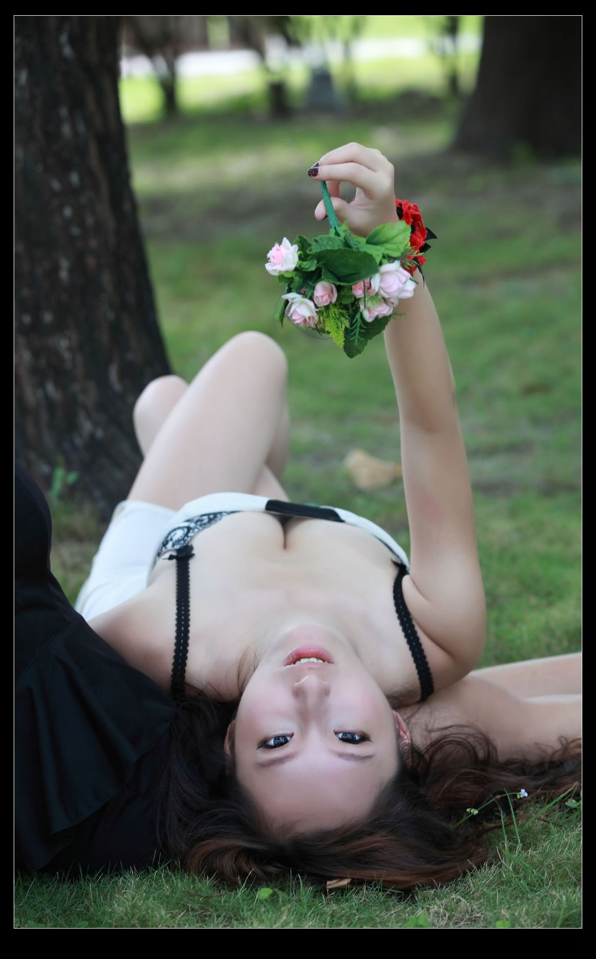 妞妞and泡芙外拍写真