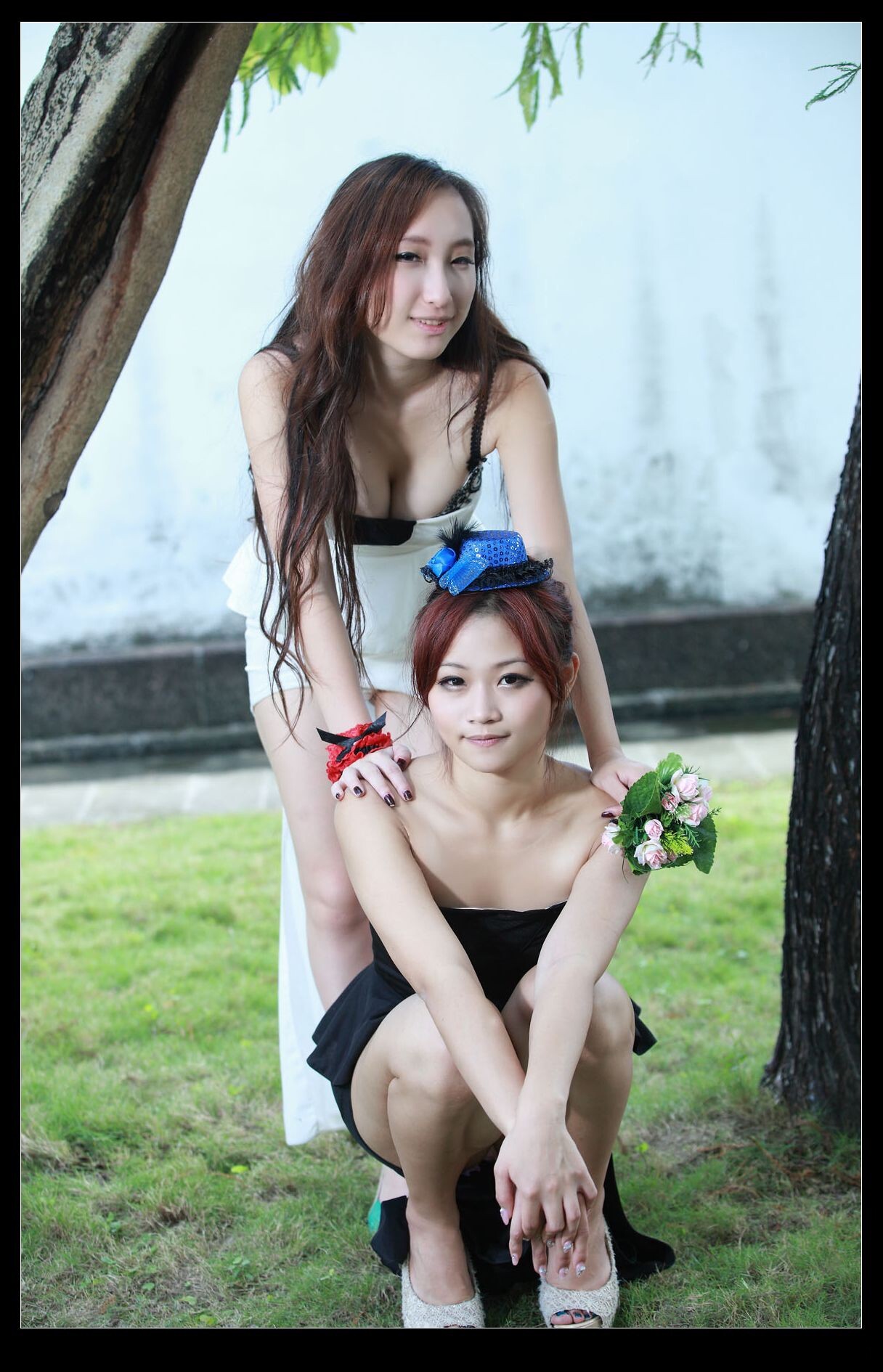 妞妞and泡芙外拍写真