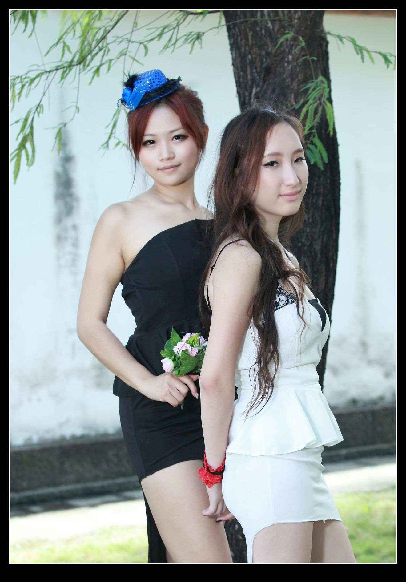 妞妞and泡芙外拍写真