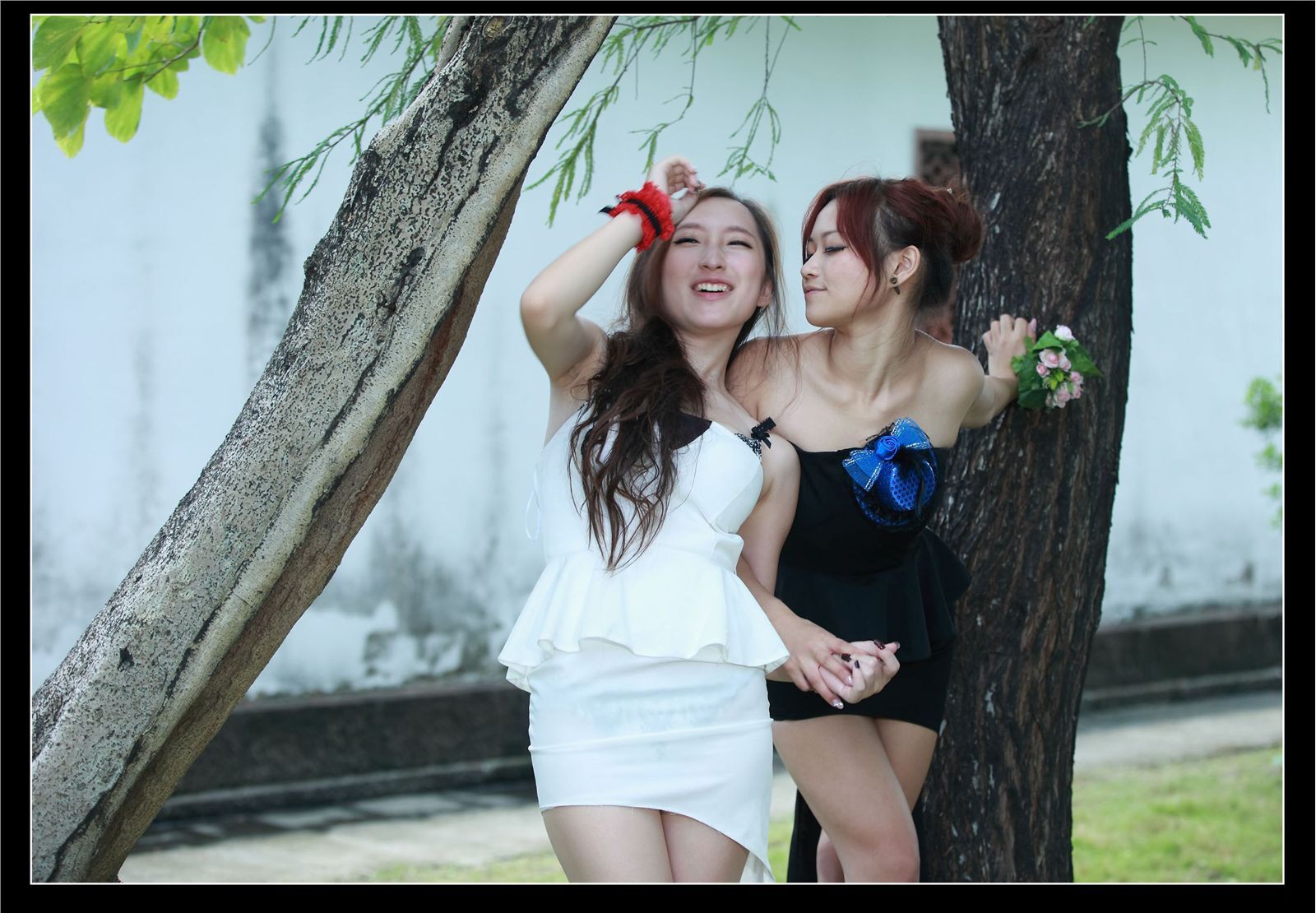 妞妞and泡芙外拍写真