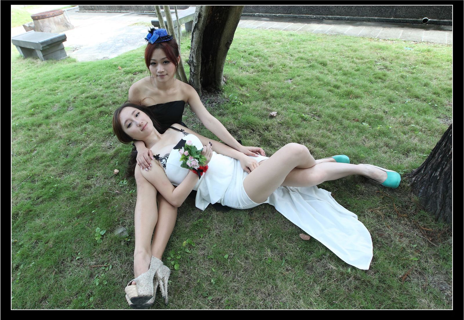 妞妞and泡芙外拍写真