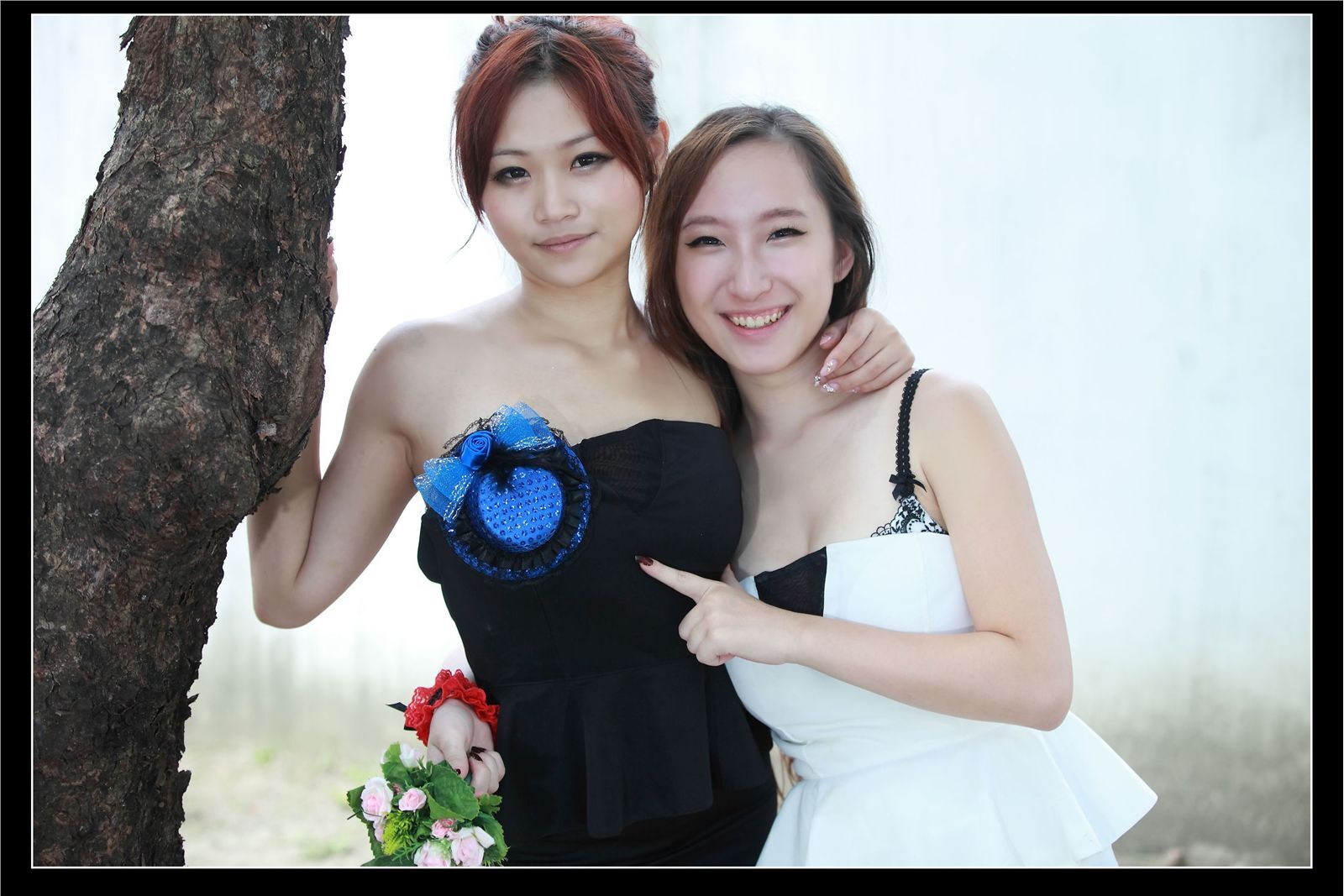 妞妞and泡芙外拍写真