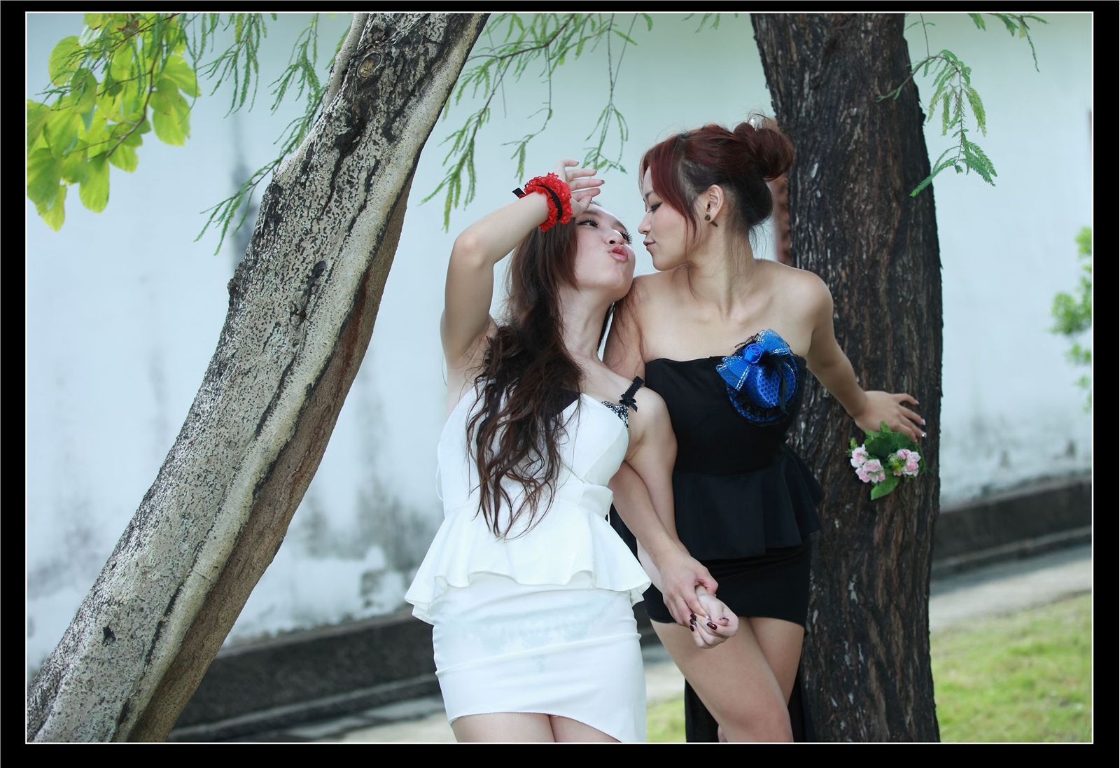 妞妞and泡芙外拍写真