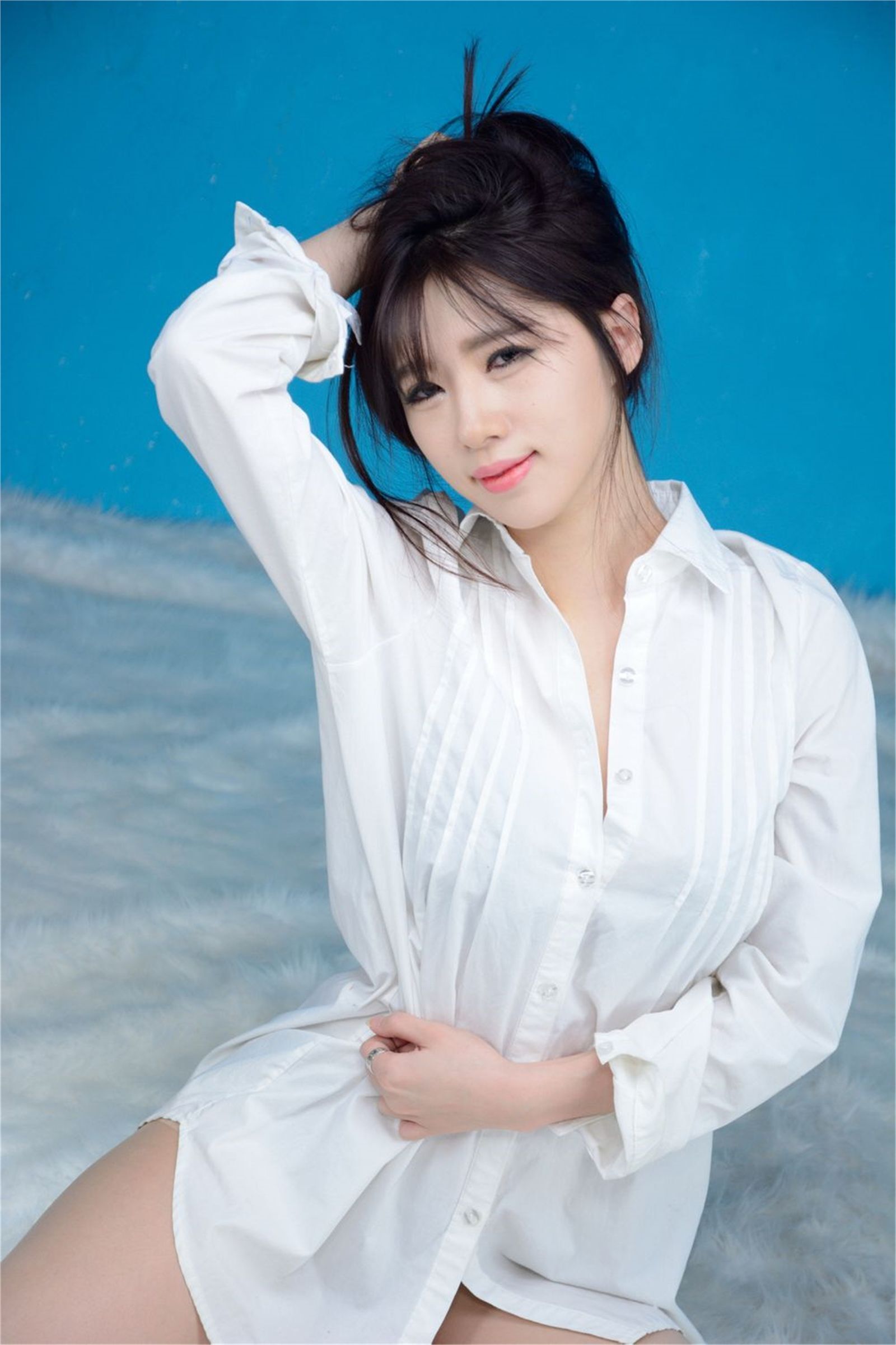 韩国美女宋珠娥-写真纯白玉兔