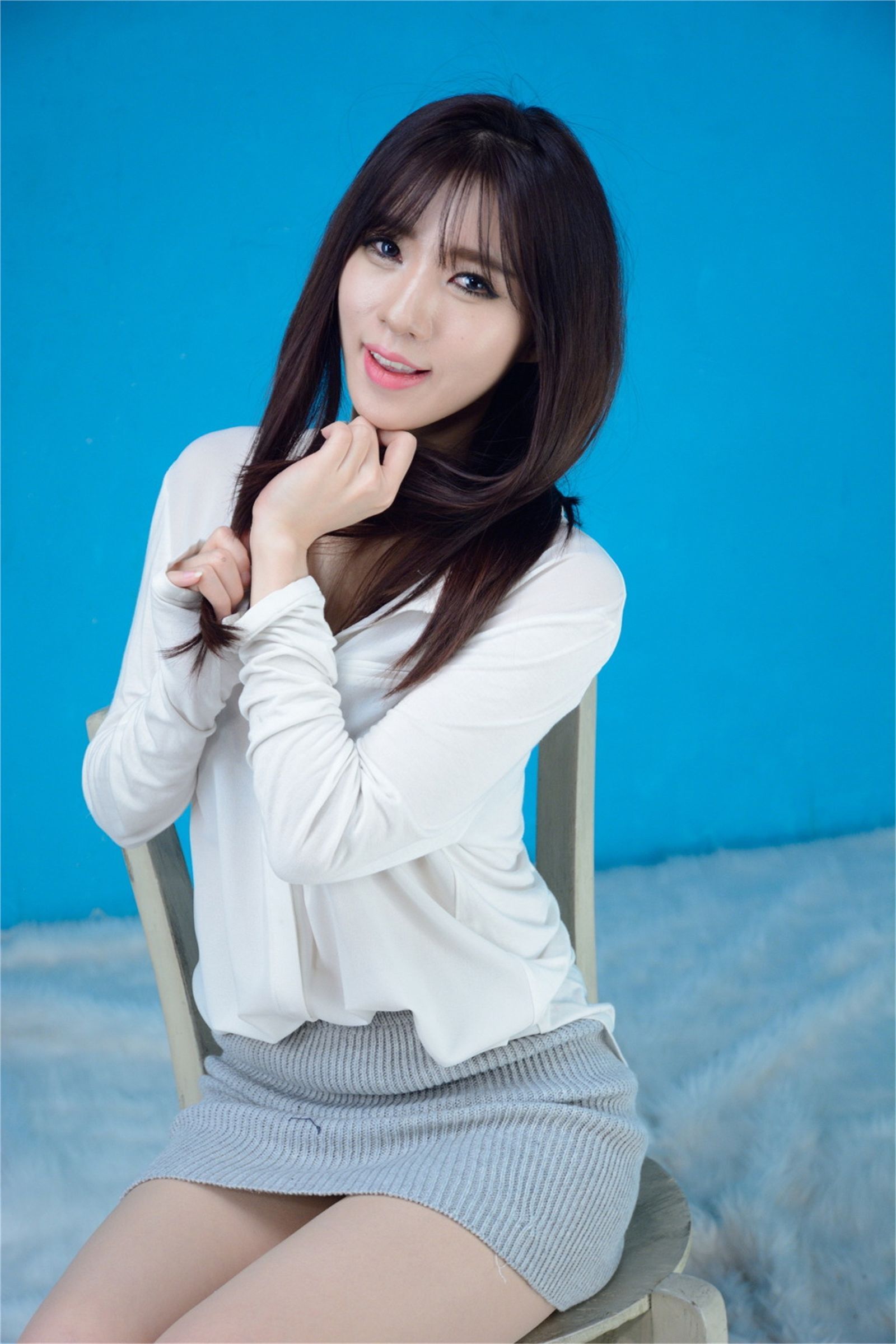 韩国美女宋珠娥-写真纯白玉兔