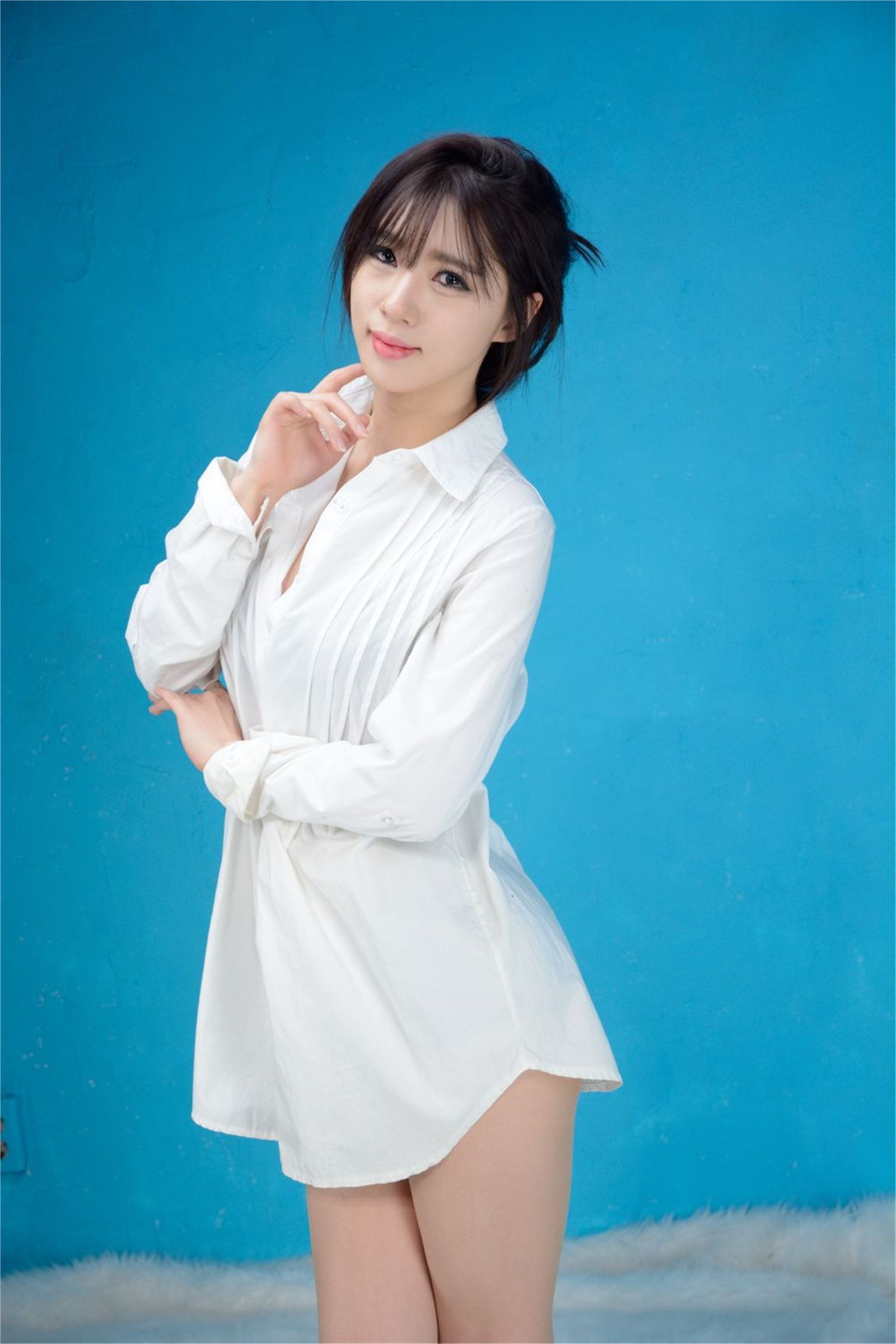 韩国美女宋珠娥-写真纯白玉兔