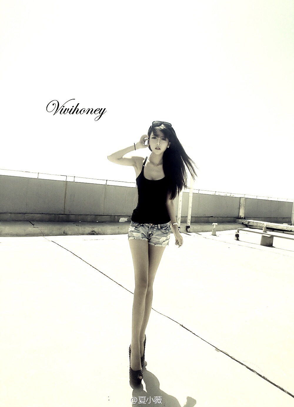 CJ最美主持夏小薇图集