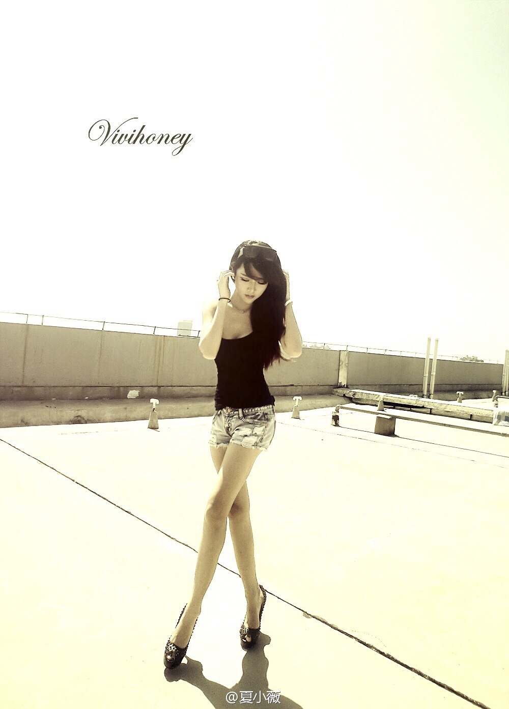 CJ最美主持夏小薇图集