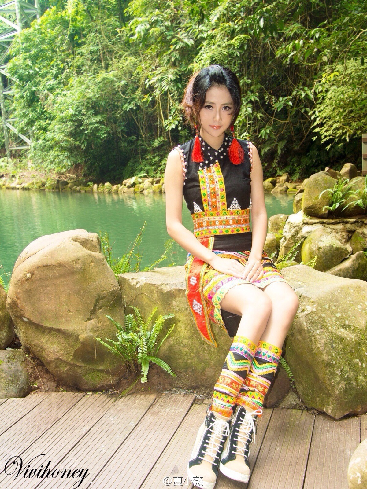 CJ最美主持夏小薇图集