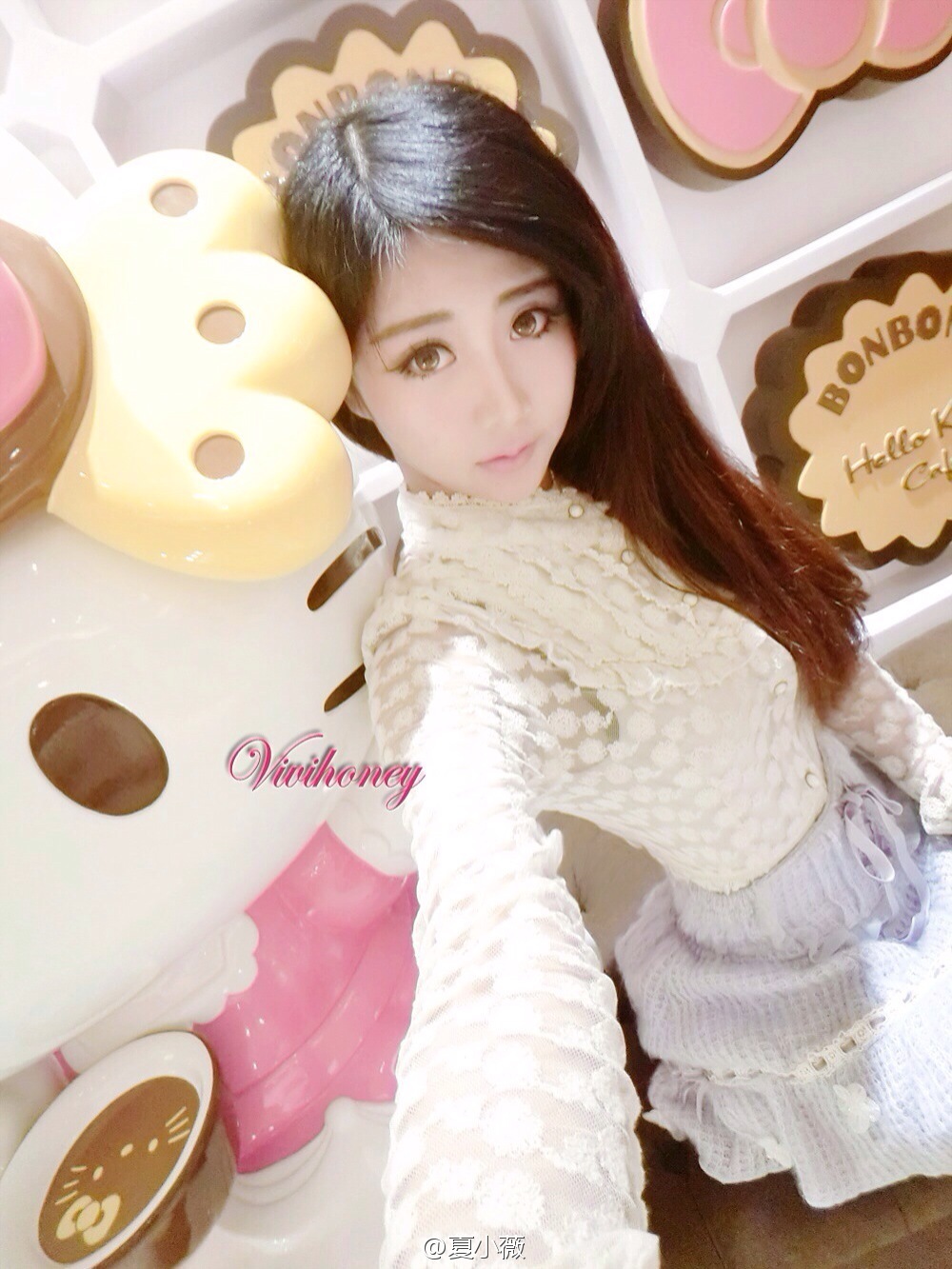 CJ最美主持夏小薇图集