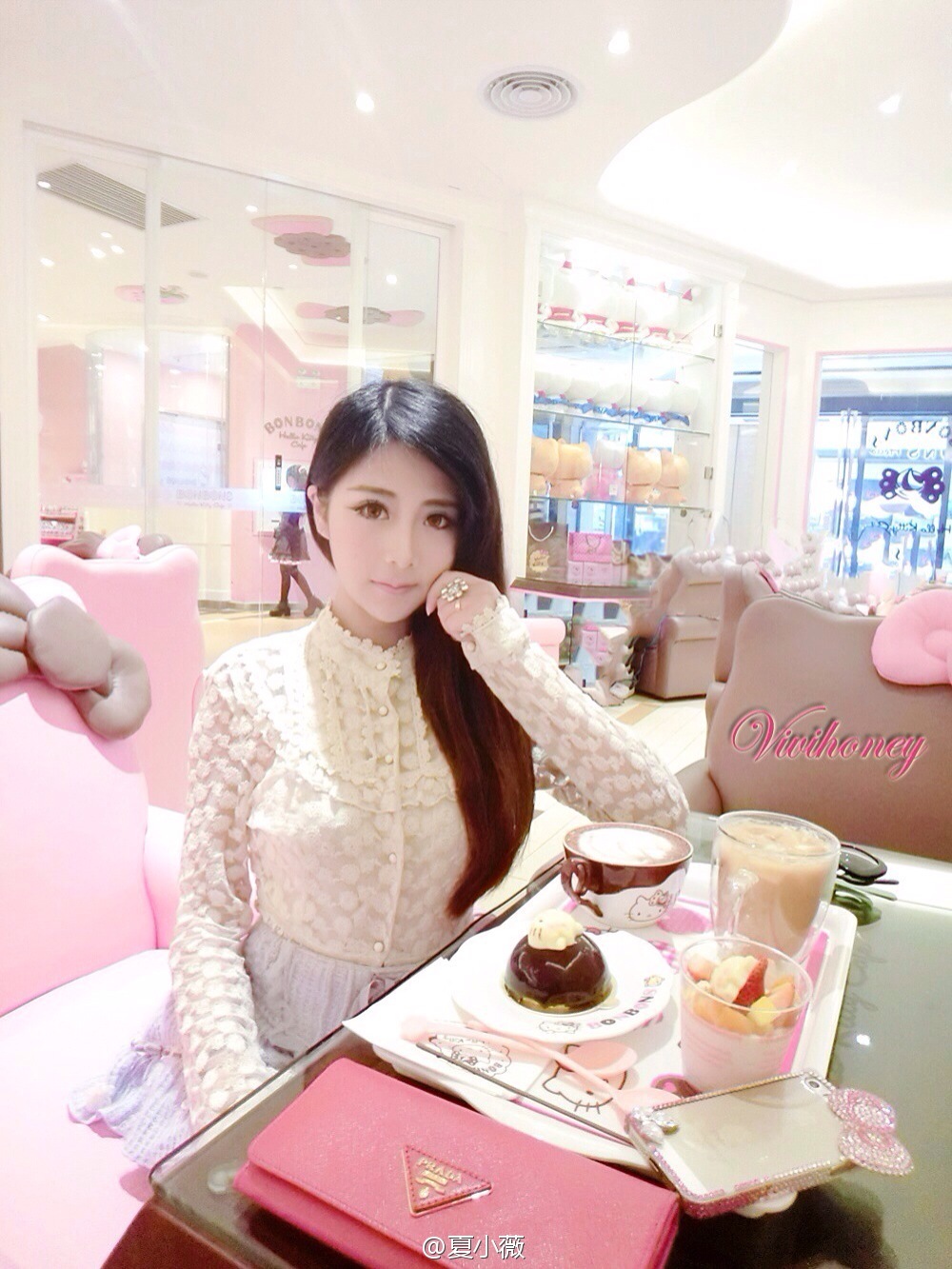 CJ最美主持夏小薇图集