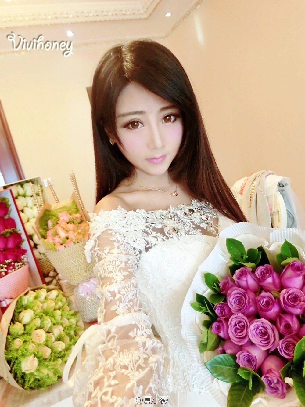 CJ最美主持夏小薇图集