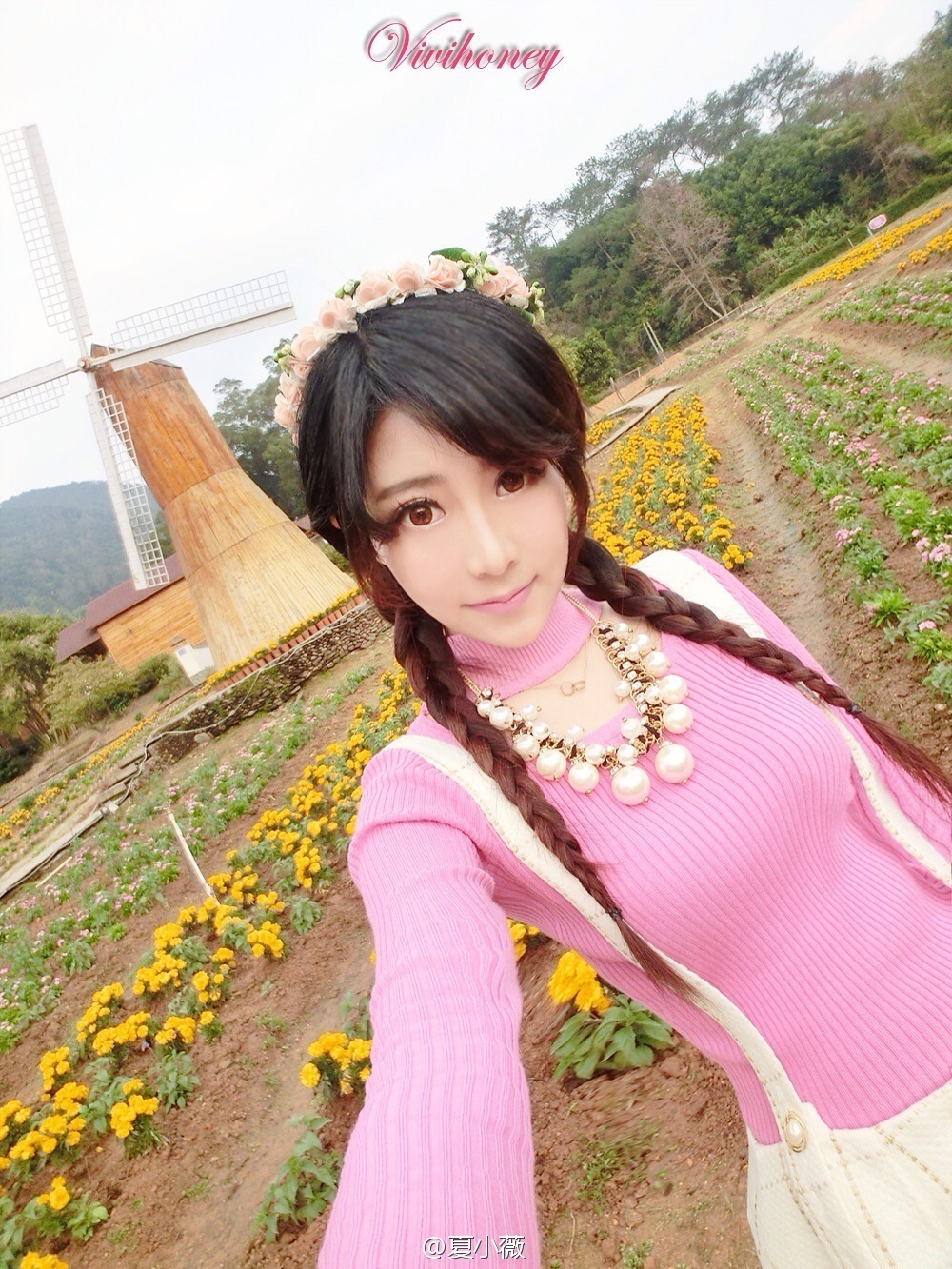 CJ最美主持夏小薇图集