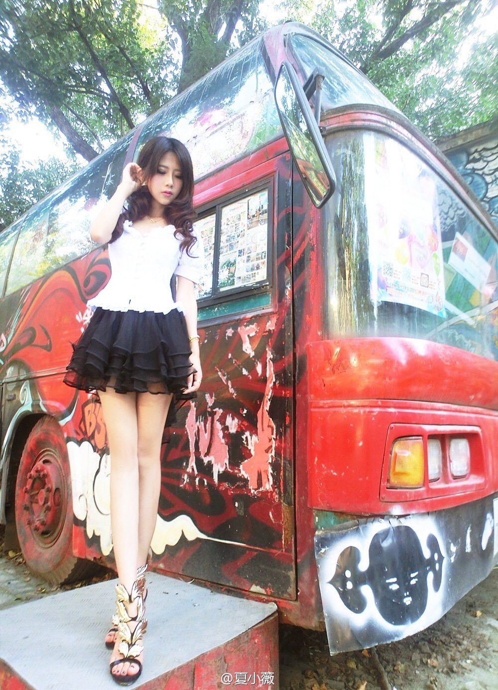 CJ最美主持夏小薇图集