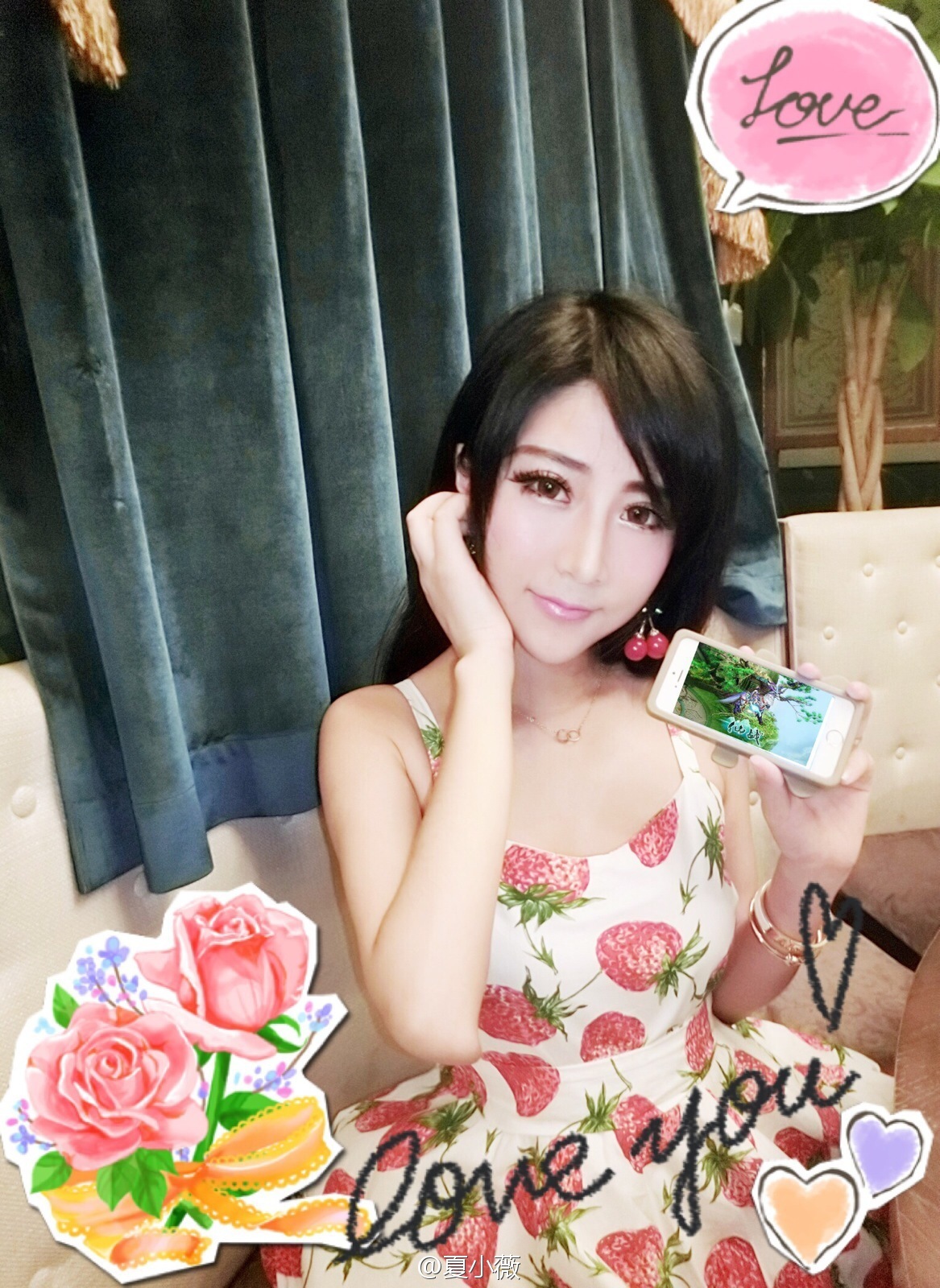 CJ最美主持夏小薇图集